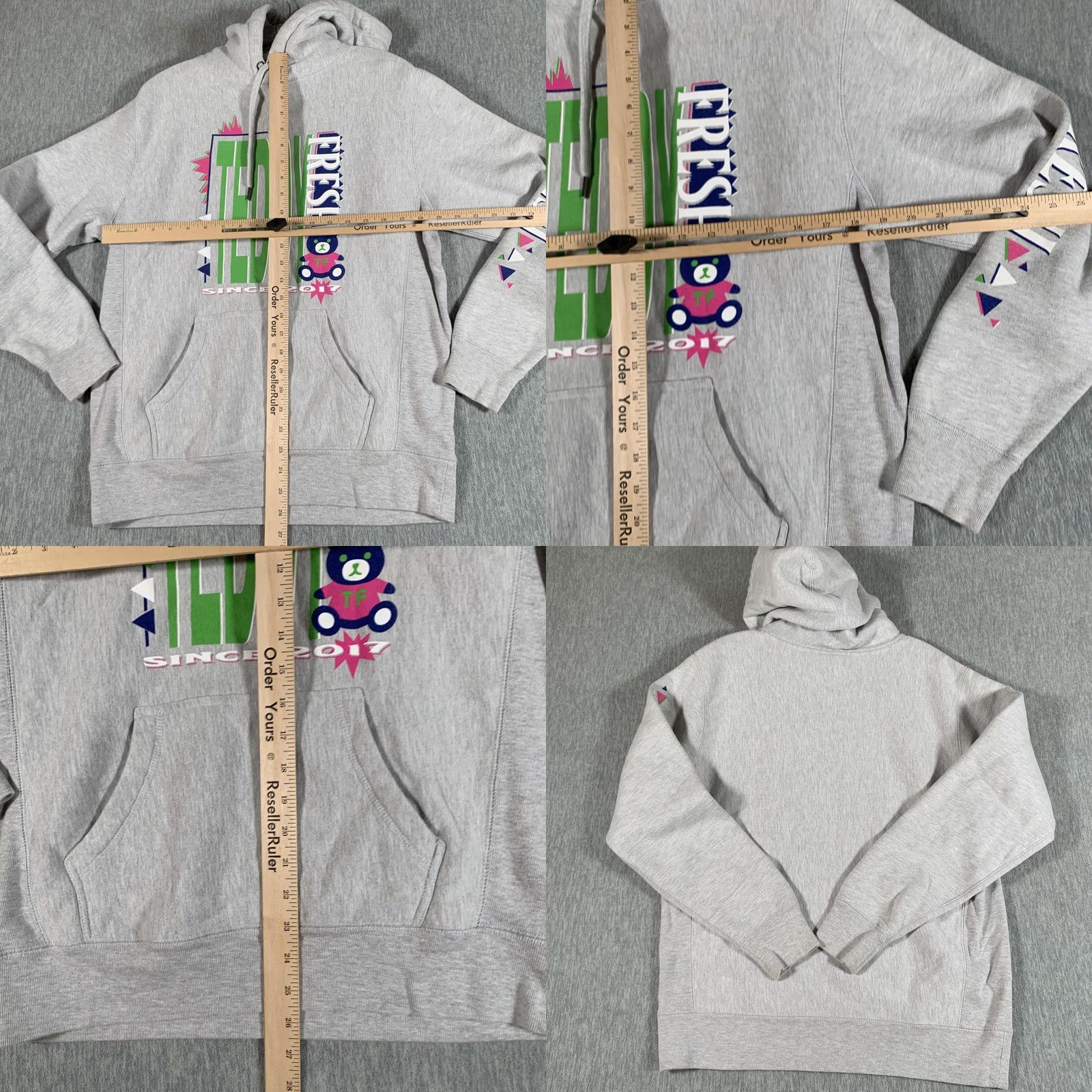 Teddy Fresh VINTAGE Teddy Fresh Hoodie Mens Small Gray Retro Logo Bear Graphic Pullover Sweatshirt Size US S / EU 44-46 / 1 - 8 Thumbnail