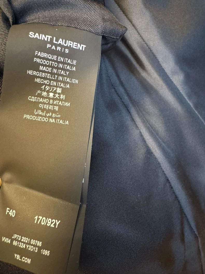 Yves Saint Laurent Saint Laurent Wool jacket 2502-Nextarrow Size S / US 4 / IT 40 - 7 Thumbnail