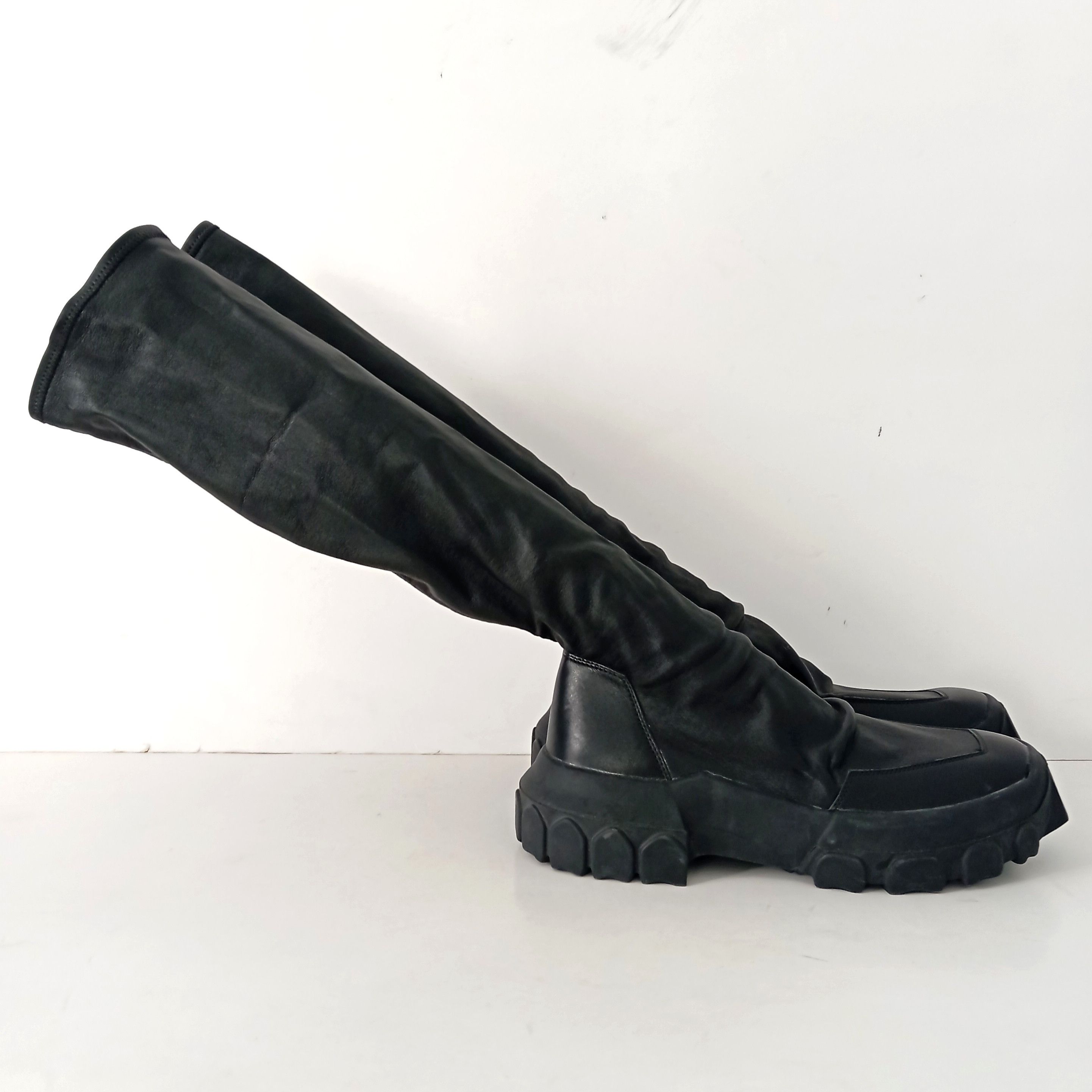 Rick Owens Ramones Tractor Boots Size US 8 / EU 41 - 2 Thumbnail