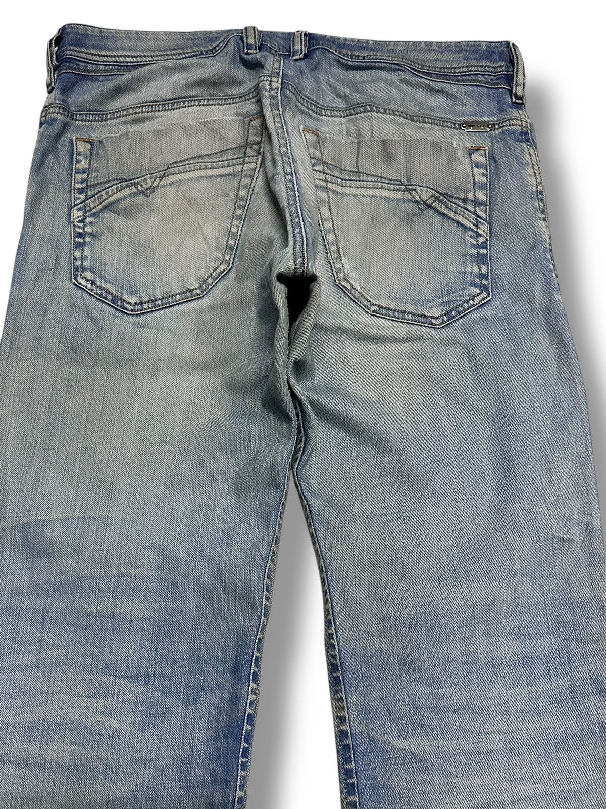 Diesel Diesel Vintage Jeans With Regular Slim Loose and Faded Wash Size US 33 - 6 Thumbnail