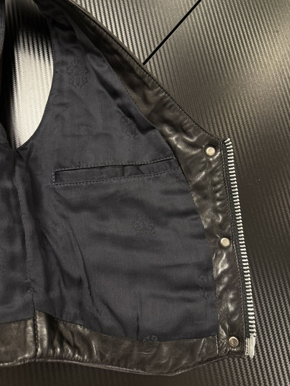 Chrome Hearts Chrome Hearts quilted leather vest Size S / US 4 / IT 40 - 6 Thumbnail