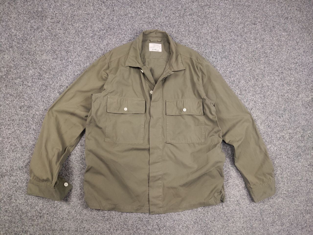 Japanese Brand Form & Thread Mens Overshirt Light Pocket Bottom Jacket Size US L / EU 52-54 / 3 - 12 Thumbnail