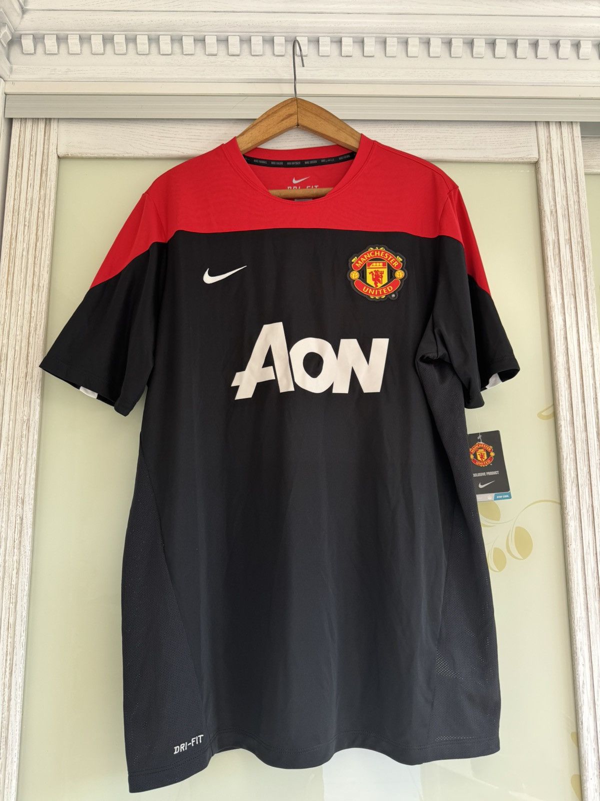 Nike BNWT Manchester United 2014-2015 Soccer Training Jersey Kit Size US XXL / EU 58 / 5 - 5 Thumbnail