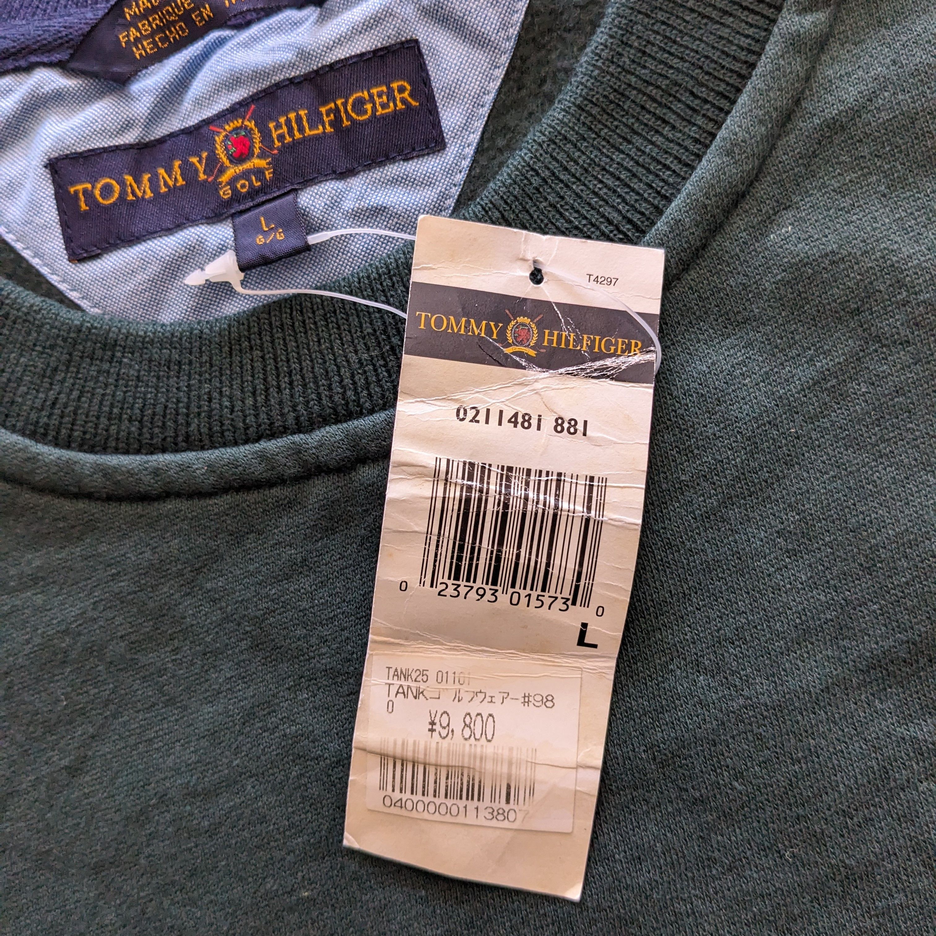 Tommy Hilfiger Vintage TOMMY HILFIGER GOLF Sweatshirt Size US L / EU 52-54 / 3 - 9 Thumbnail