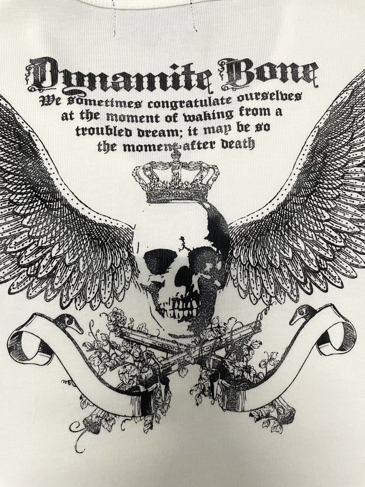 Le Grande Bleu (L.G.B.) BeauMere Japan Poem Skull Tshirts Size US XS / EU 42 / 0 - 7 Thumbnail