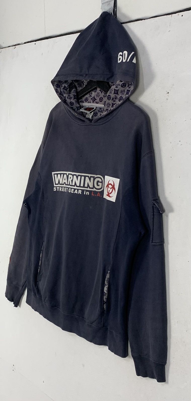 Vintage Vintage warning Street Gear Streetwear hip hop Hoodies Size US M / EU 48-50 / 2 - 4 Thumbnail