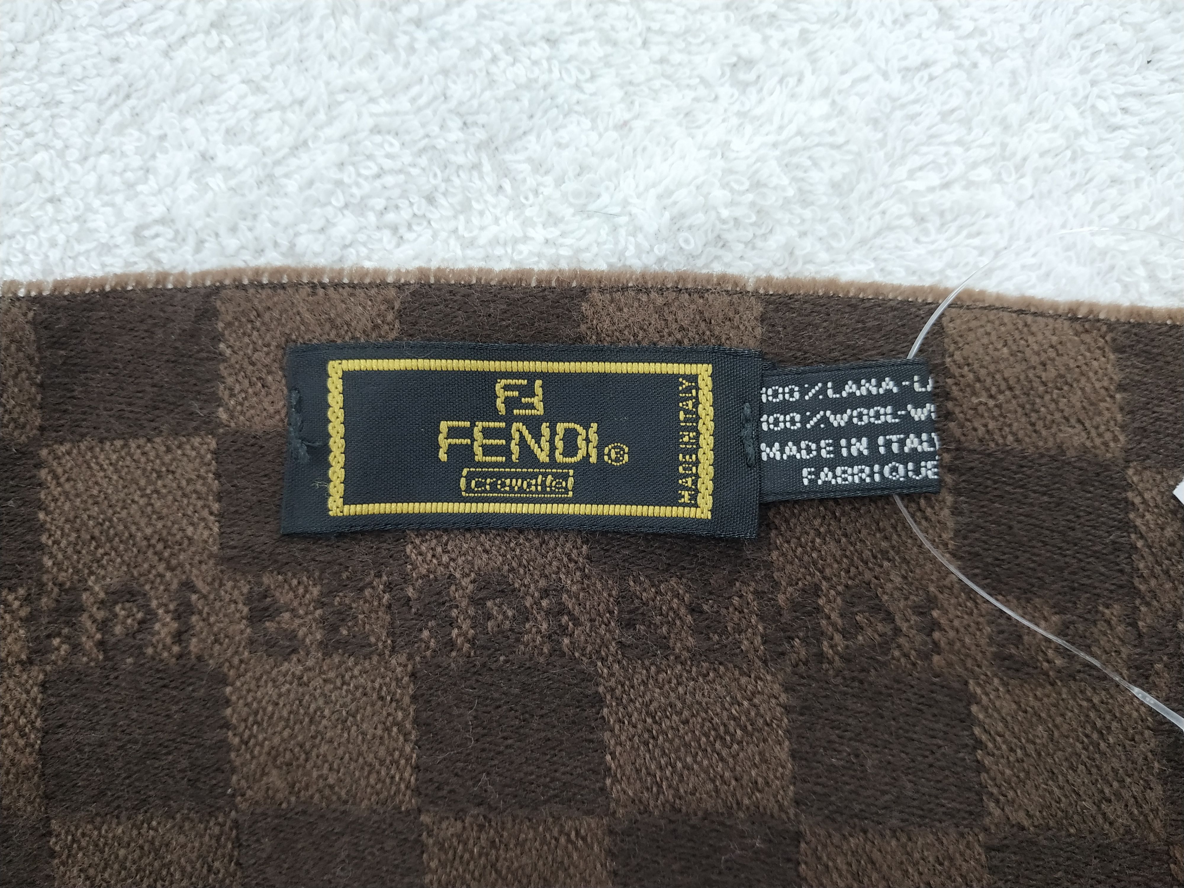 Fendi Vintage Fendi Scarf/Muffler/Neckwear MF450A Size ONE SIZE - 5 Thumbnail