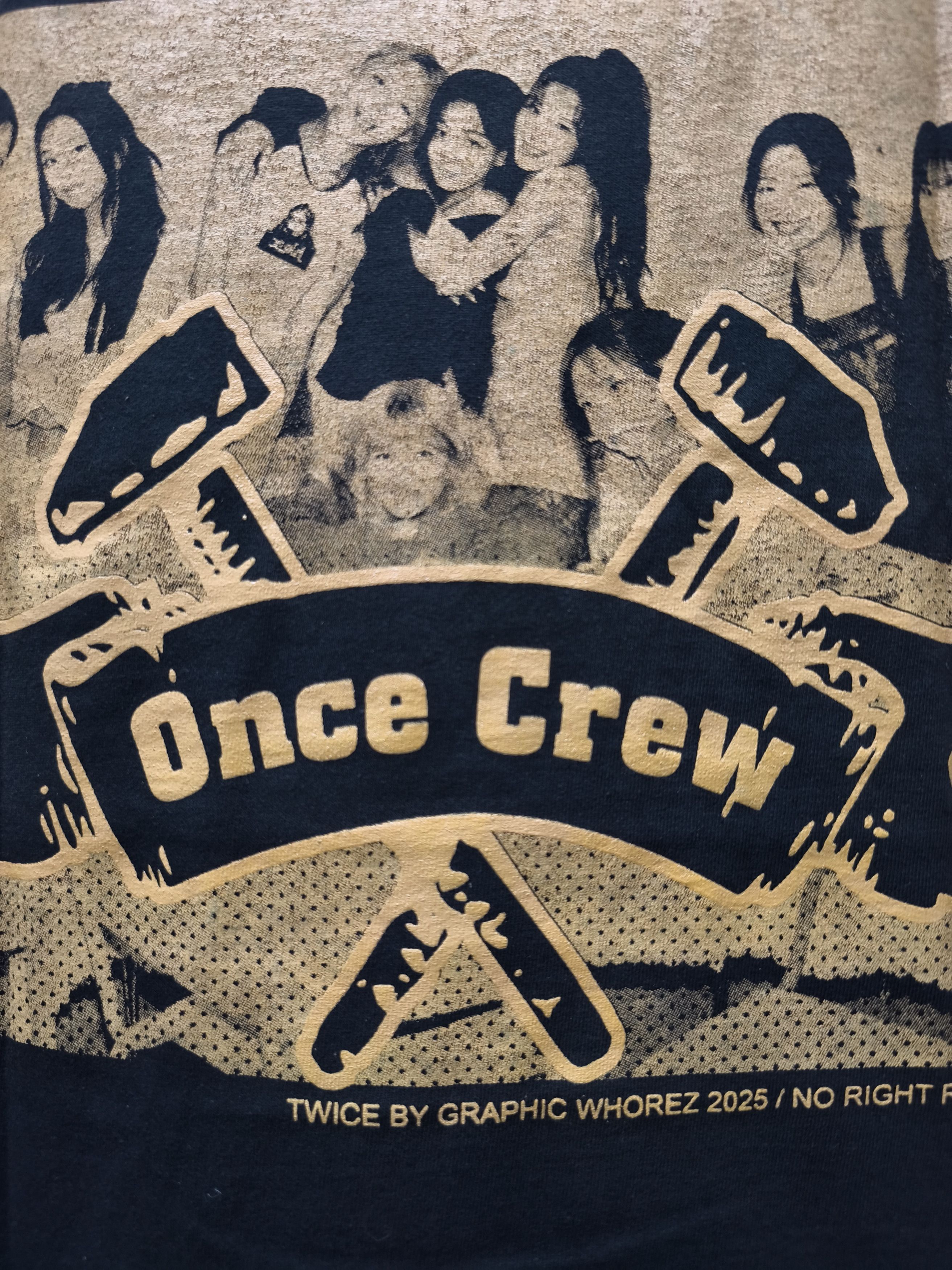 Rap Tees Twice Once Crew T-shirt Size US XL / EU 56 / 4 - 10 Thumbnail