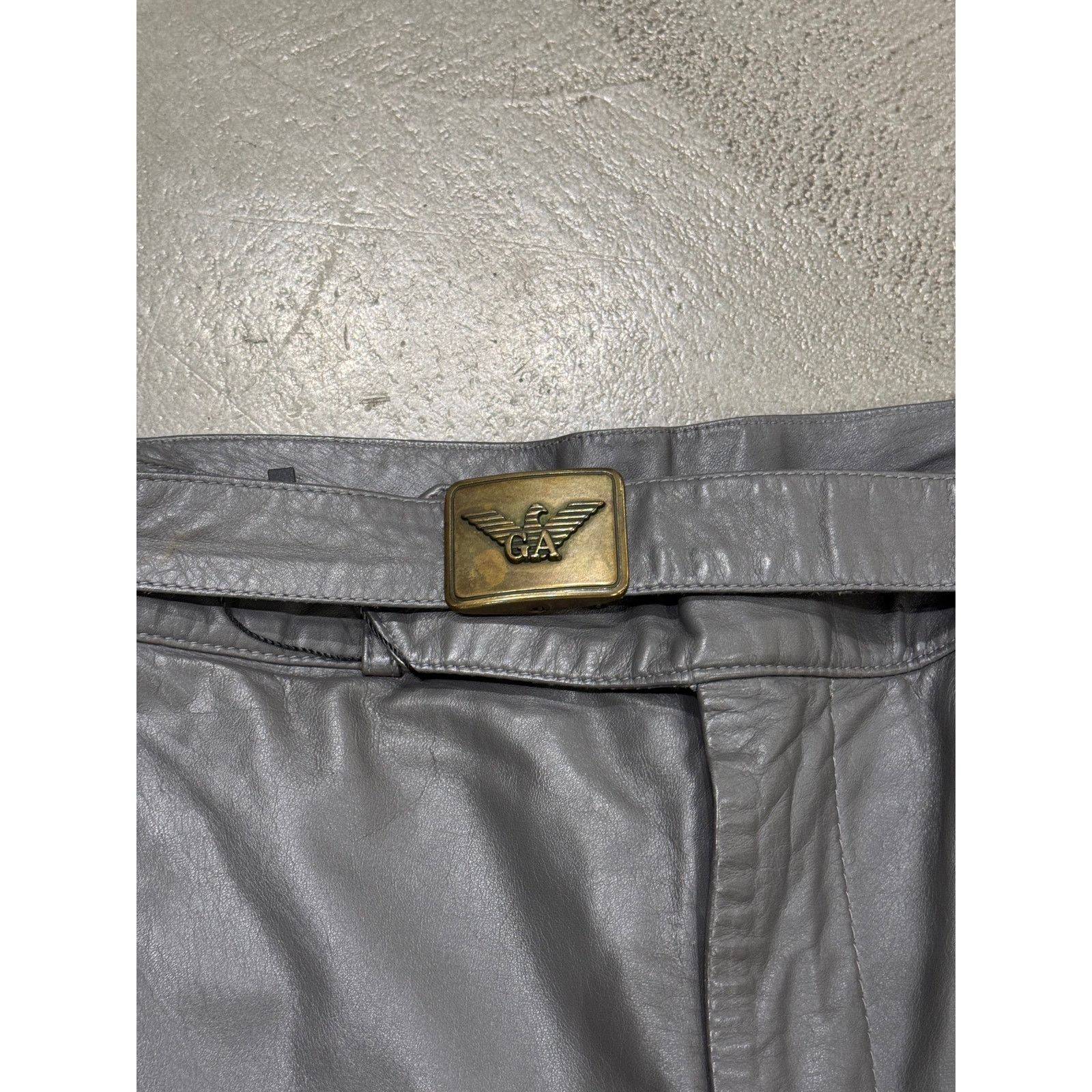 Giorgio Armani 1980s Giorgio Armani leather pants Size 27" / US 4 / IT 40 - 2 Thumbnail