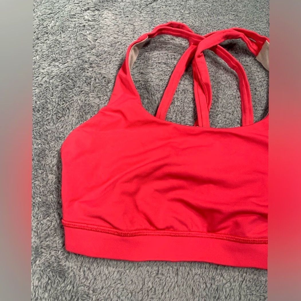Lululemon lululemon athletica pink Sports Bra M Pink Sports Bra Ladies M Pink Sports Bra Lululemon athletica Bra M Girls Womens Mens Size ONE SIZE - 2 Thumbnail
