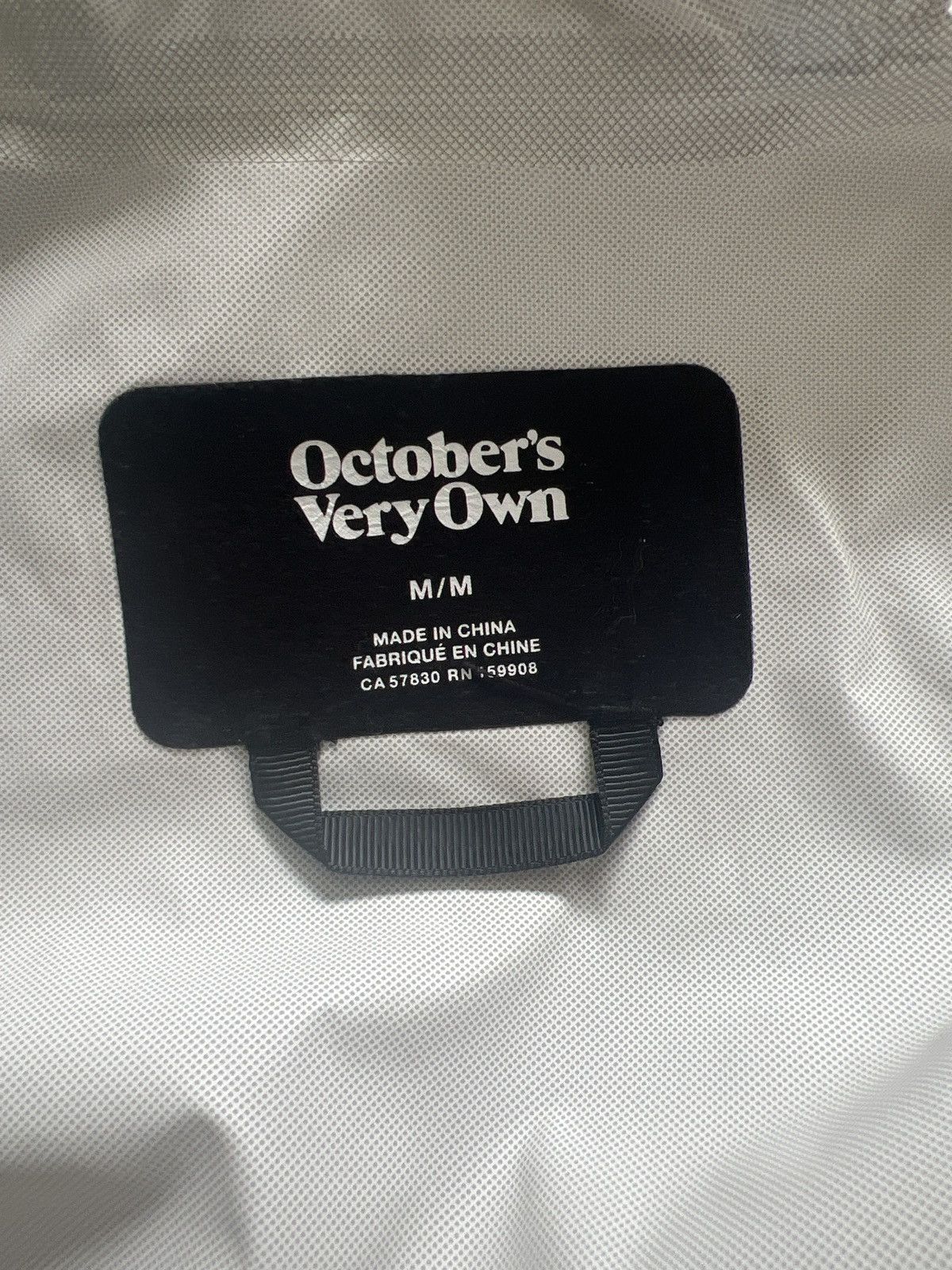 October's Very Own OVO REFLECTIVE TAPING RAIN SHELL JACKET Size US M / EU 48-50 / 2 - 5 Thumbnail