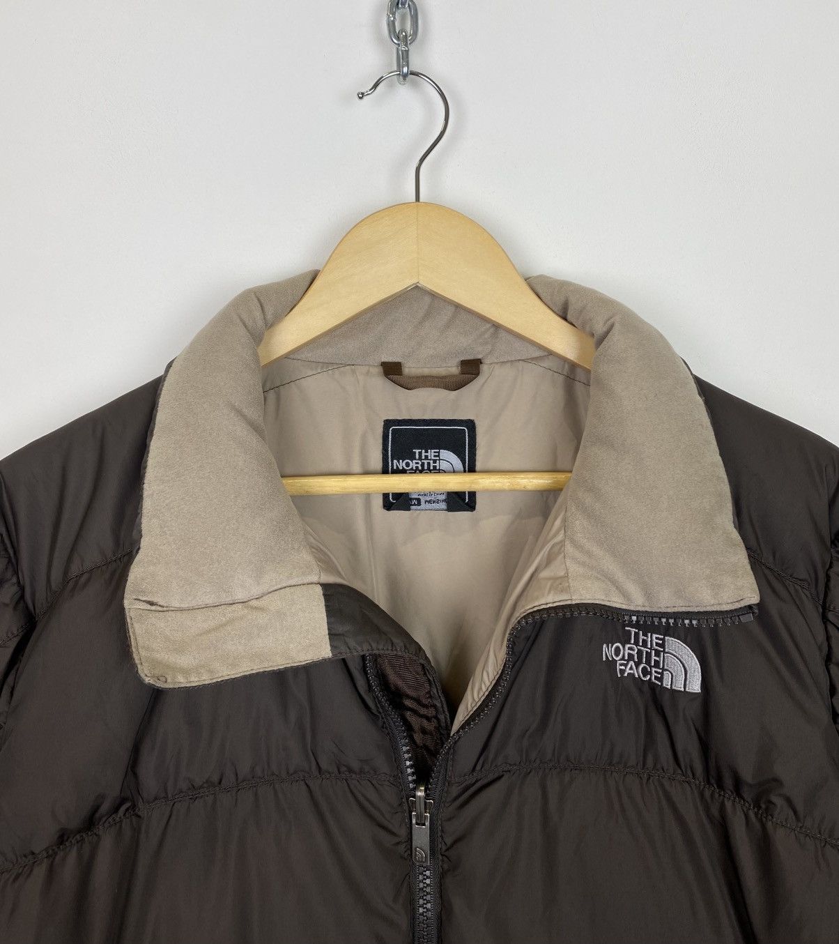 The North Face Vintage The North Face 550 Brown Full Zip Puffer Down Jacket Size US M / EU 48-50 / 2 - 5 Thumbnail