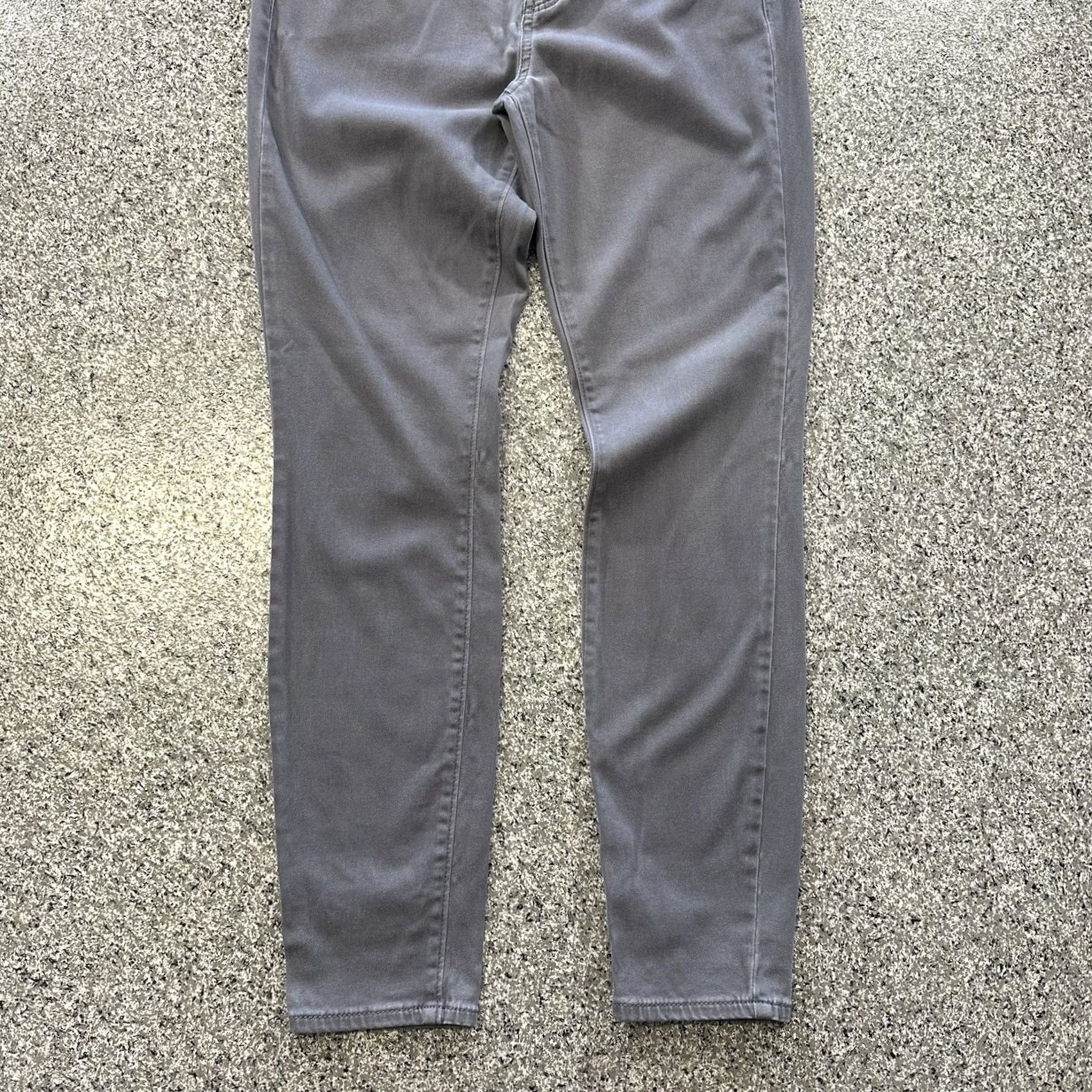 Loft LOFT Ann Taylor Legging Pants Womens 4 Grey Skinny Mid Rise Size 27" / US 4 / IT 40 - 3 Thumbnail