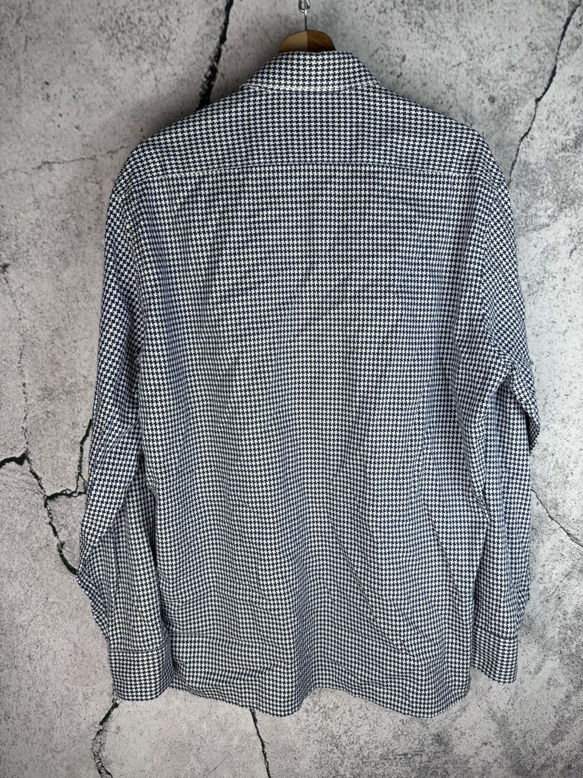Givenchy Givenchy Blue Print Button Up Shirt Size US L / EU 52-54 / 3 - 2 Thumbnail