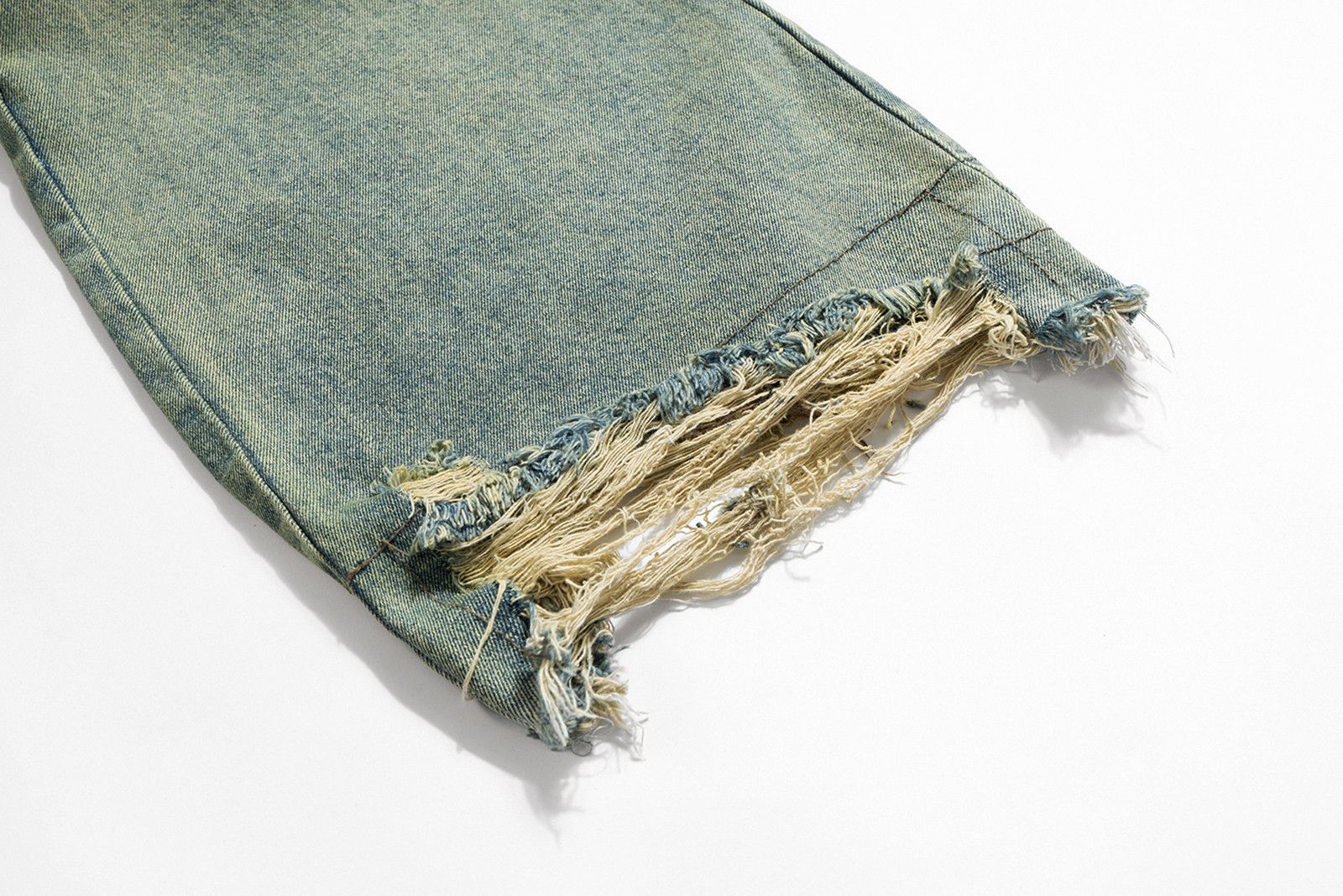 Vintage Gradient Rusty Yellow Green baggyJeans Size US 28 / EU 44 - 5 Thumbnail