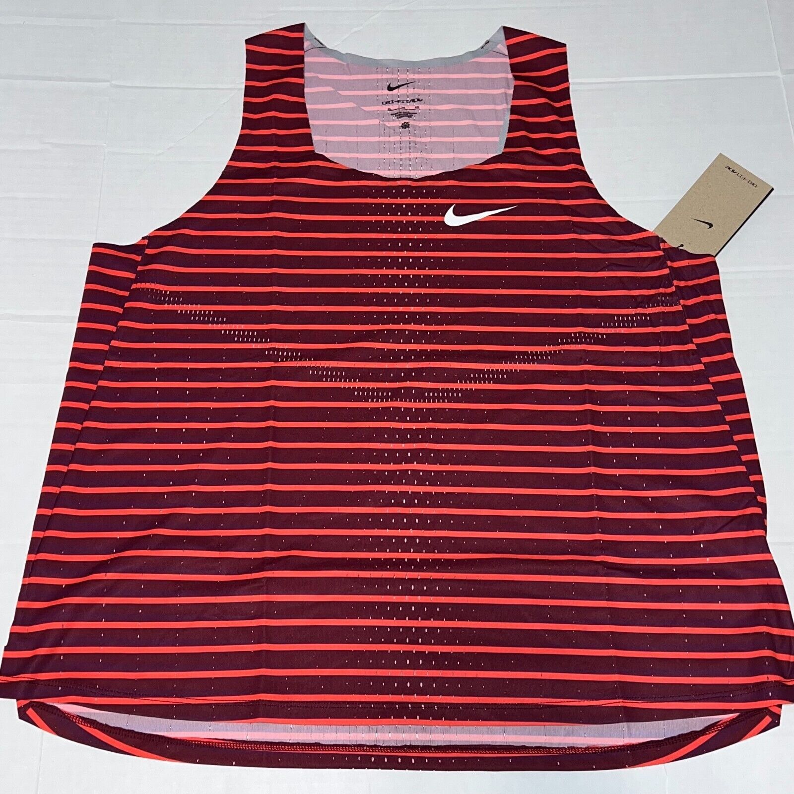Nike Nike Women's Dri Fit ADV Aeroswift Running Singlet Size XL Size XL / US 12-14 / IT 48-50 - 1 Thumbnail