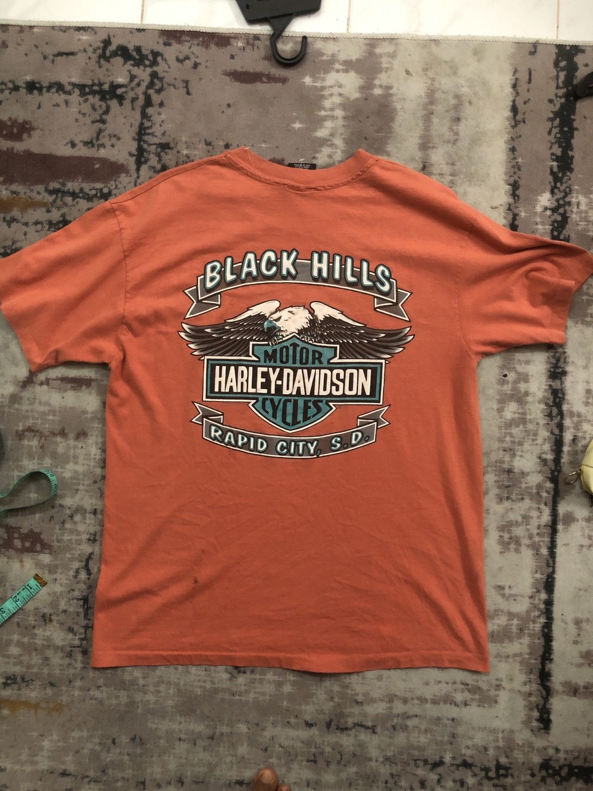 Harley Davidson × Vintage Vintage 90s Harley Davidson Sturgis Black Hills Size US L / EU 52-54 / 3 - 15 Thumbnail