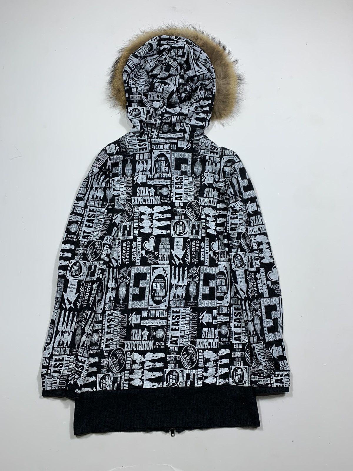 Hysteric Glamour × If Six Was Nine × Japanese Brand Faux Fur Hoodie punk gothic Ifsixwasnine lgb style Size US S / EU 44-46 / 1 - 2 Thumbnail