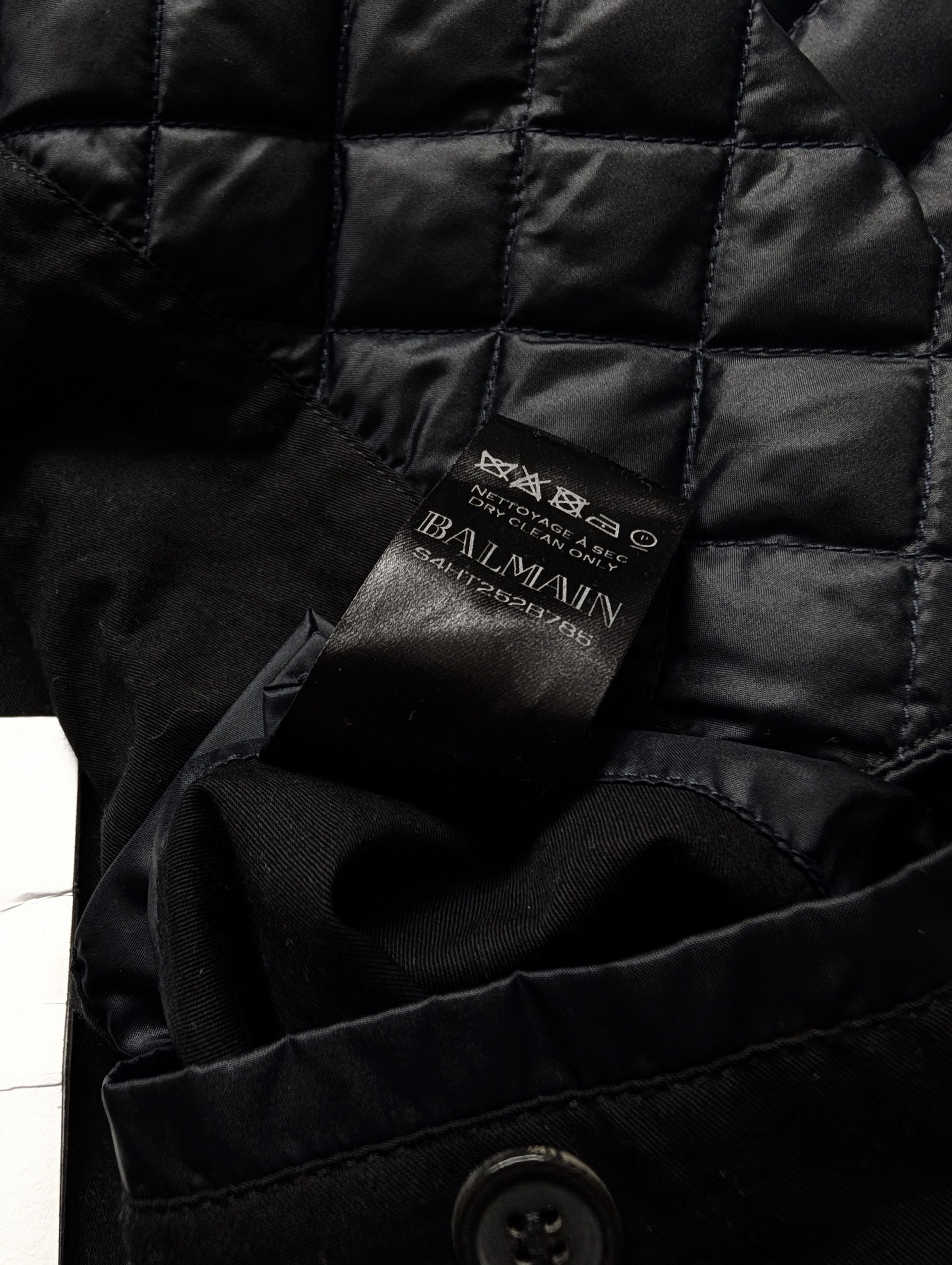 Balmain Balmain Quilted Biker Jacket FW12 (Oliver Rousteing) Size US L / EU 52-54 / 3 - 12 Thumbnail