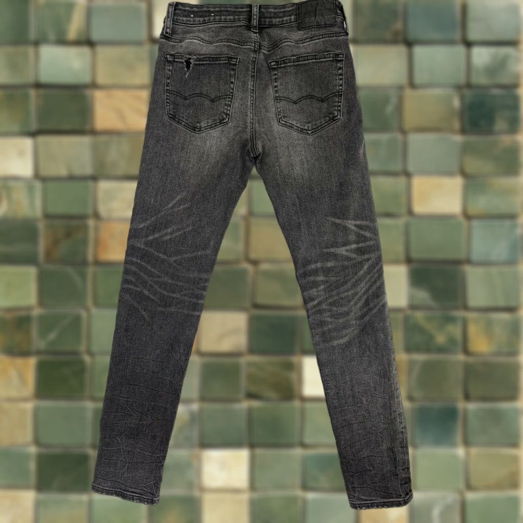 American Eagle Outfitters American Eagle Men’s Flex Stretch Denim Jeans 28X32 Distressed Black Wash M3J Size US 28 / EU 44 - 1 Thumbnail