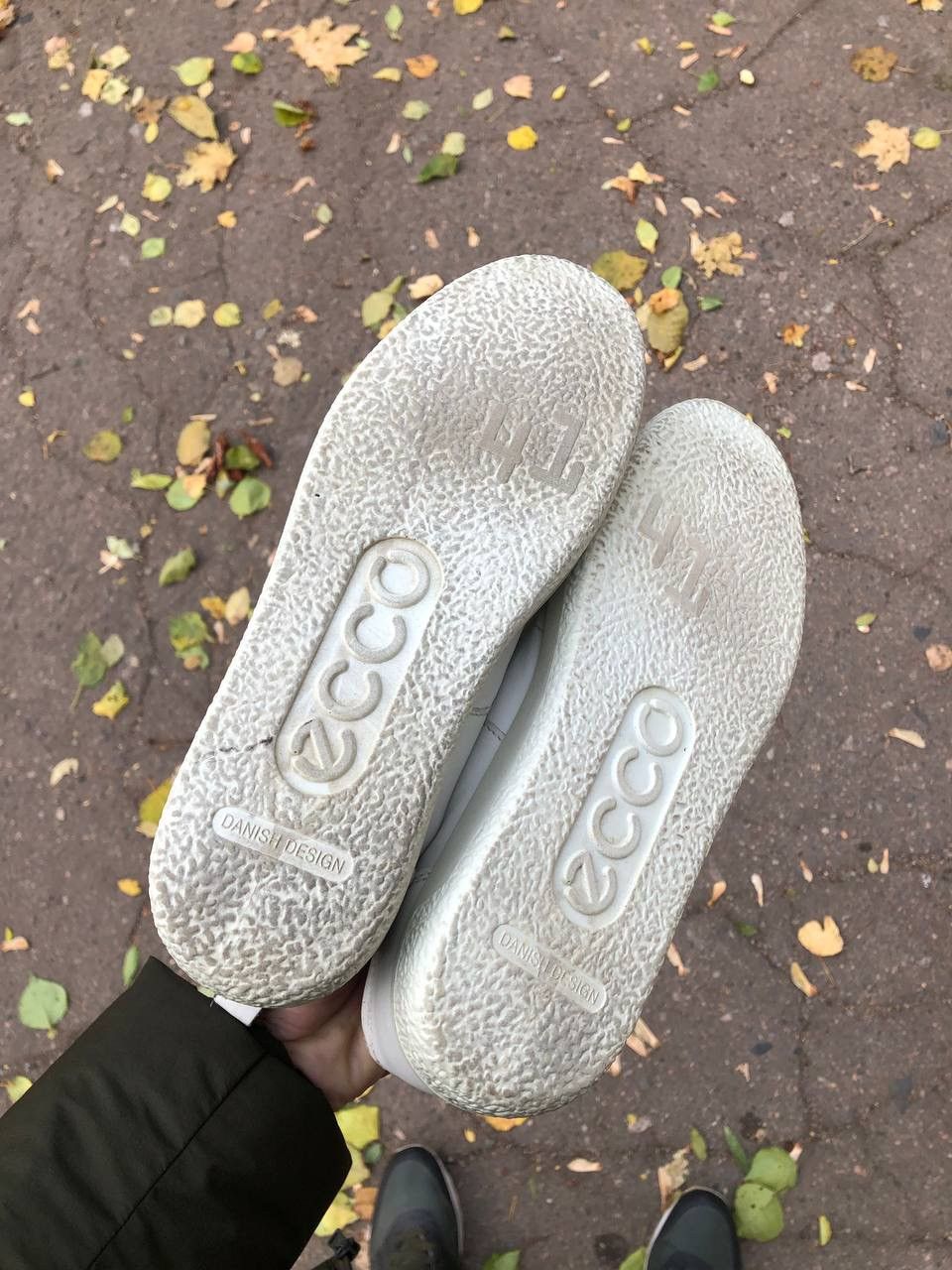 Ecco VERY RARE ECCO DANISH DESIGN LEATHER SNEAKERS DESIGNER DELUX Size US 8 / EU 41 - 19 Thumbnail
