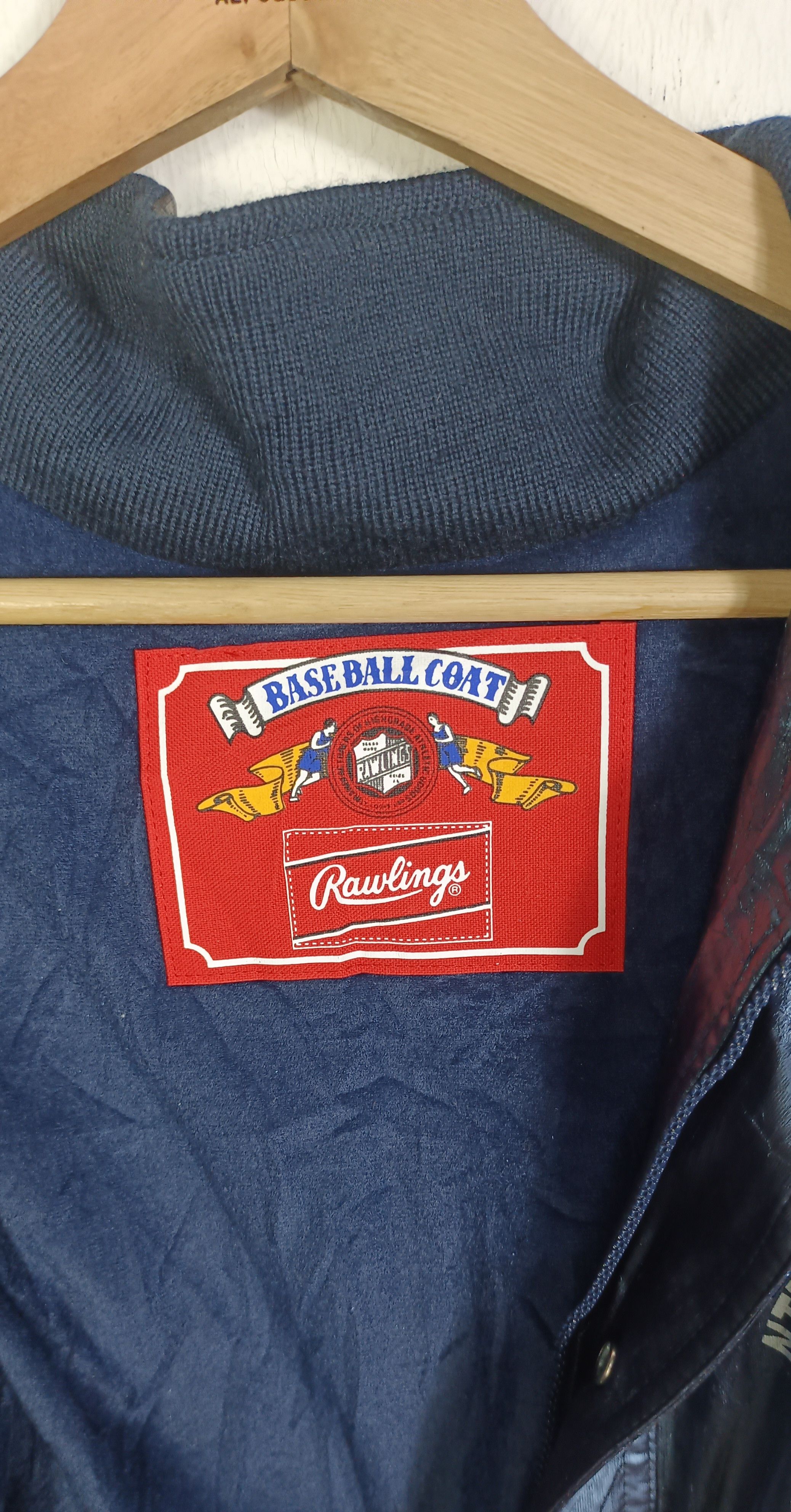 Japanese Brand × Vintage Vintage Rawlings Baseball Bomber Jacket Size US L / EU 52-54 / 3 - 10 Thumbnail