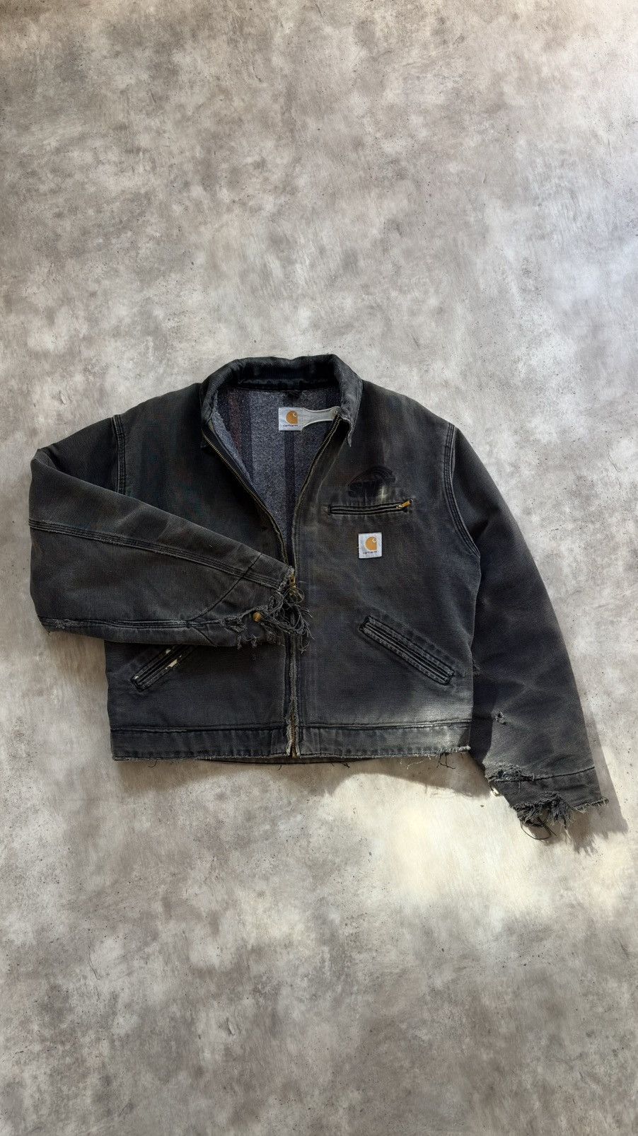 Carhartt Carhartt Detroit 90s Big Logo RARE faded n’ distressed Size US M / EU 48-50 / 2 - 1 Thumbnail