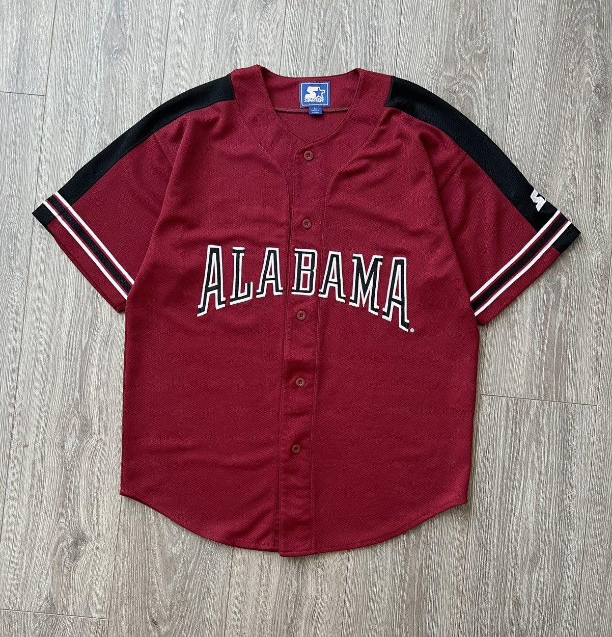 Starter Vintage Starter Alabama Crimson Tide Baseball Jersey Size US L / EU 52-54 / 3 - 1 Thumbnail