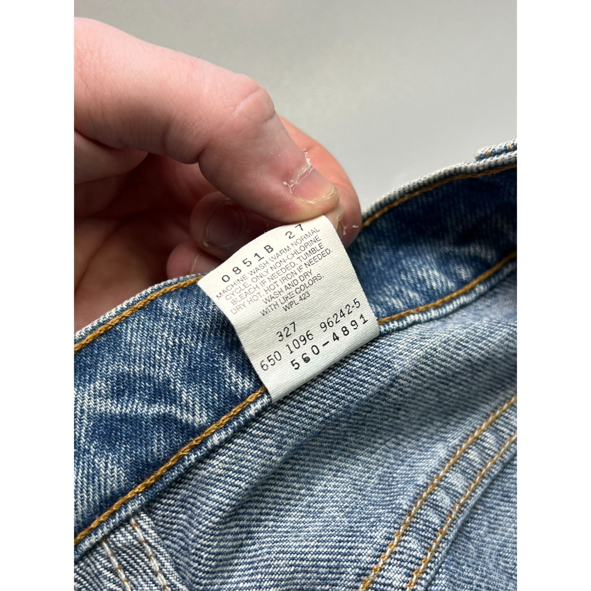 Levi's Levi’s 560 Made in USA Loose Fit Denim Jeans Pants (Y1034) Size US 32 / EU 48 - 12 Thumbnail