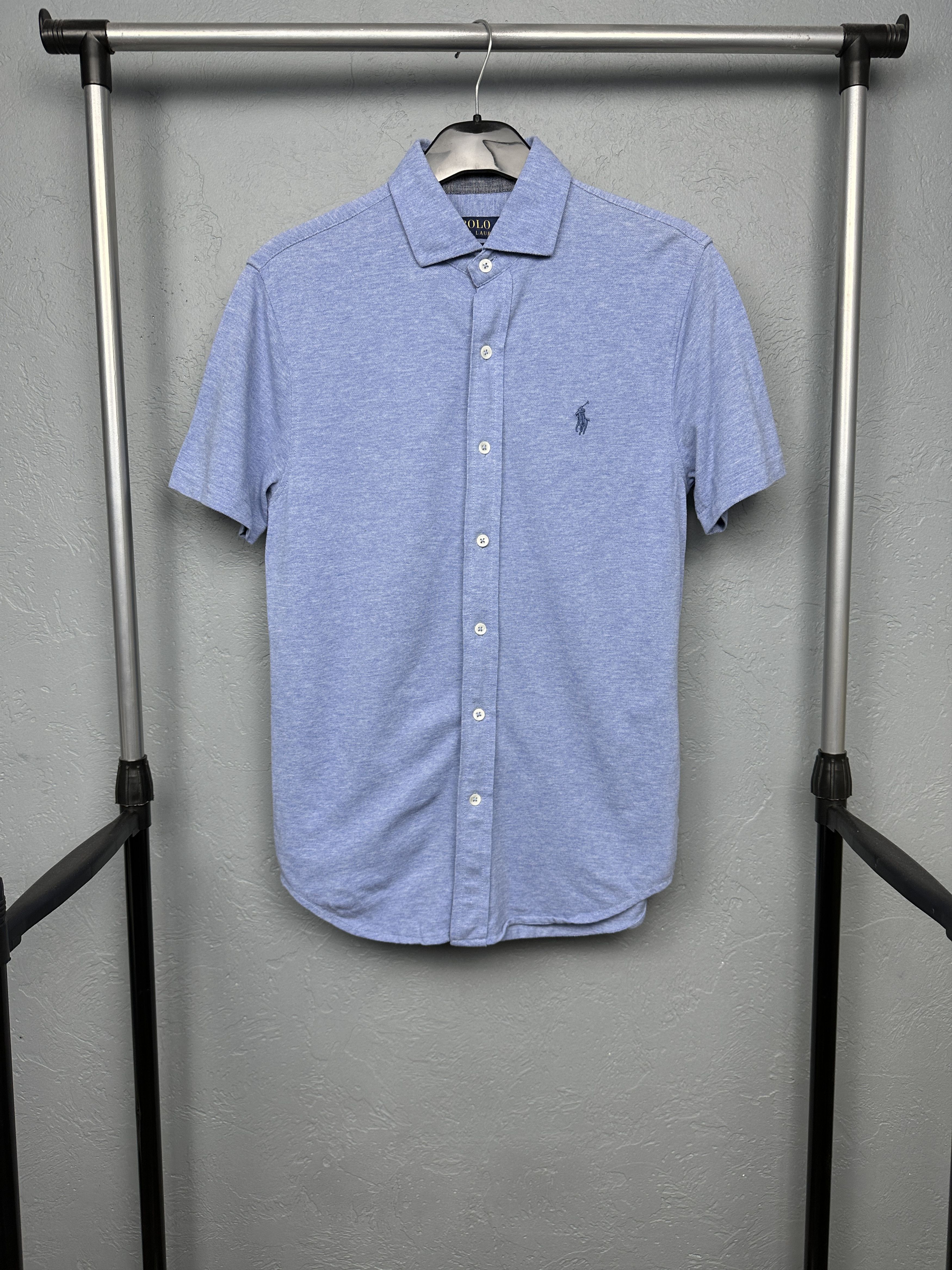 Polo Ralph Lauren Polo Ralph Lauren Mesh Knit Short Sleeve Shirt Size US S / EU 44-46 / 1 - 1 Thumbnail