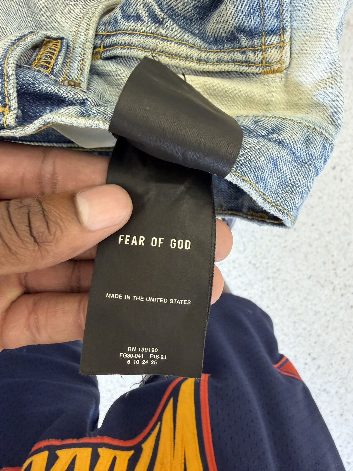Fear of God Fear of god sixth collection jeans size 31 Size US 31 - 7 Thumbnail