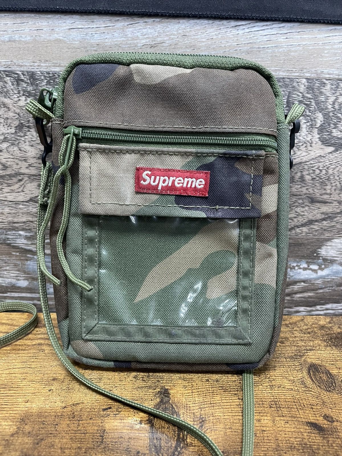 Supreme Supreme SS19 Woodland Camo Cordura Utility Pouch Size ONE SIZE - 2 Thumbnail