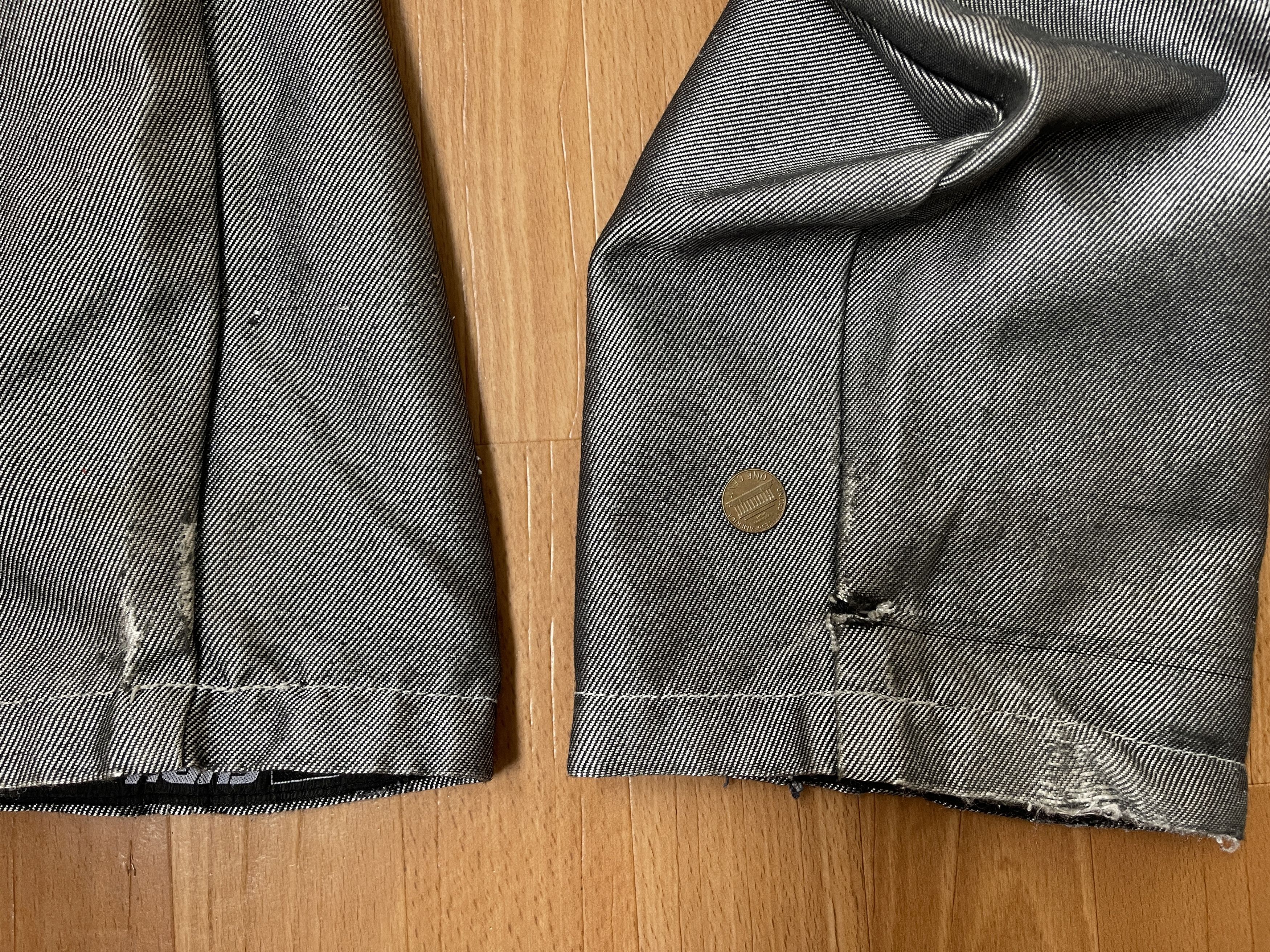 Fubu FUBU jeans shiny vintage baggy jeans silver metallic size 28 Size US 28 / EU 44 - 17 Thumbnail