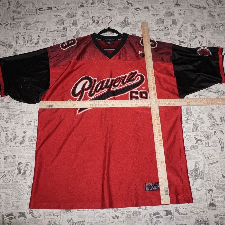Vintage XXL- Vintage Y2K players brand embroider 90s football jersey Size US XXL / EU 58 / 5 - 4 Thumbnail