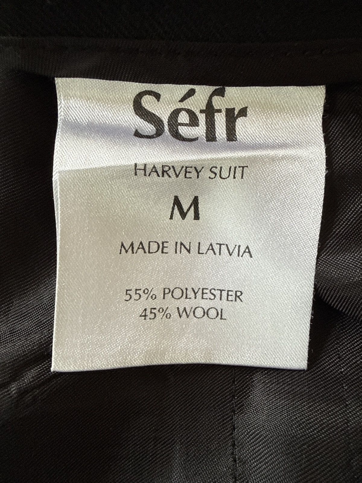 Sefr Séfr Harvey Suit Pant slim Size 34S - 6 Thumbnail