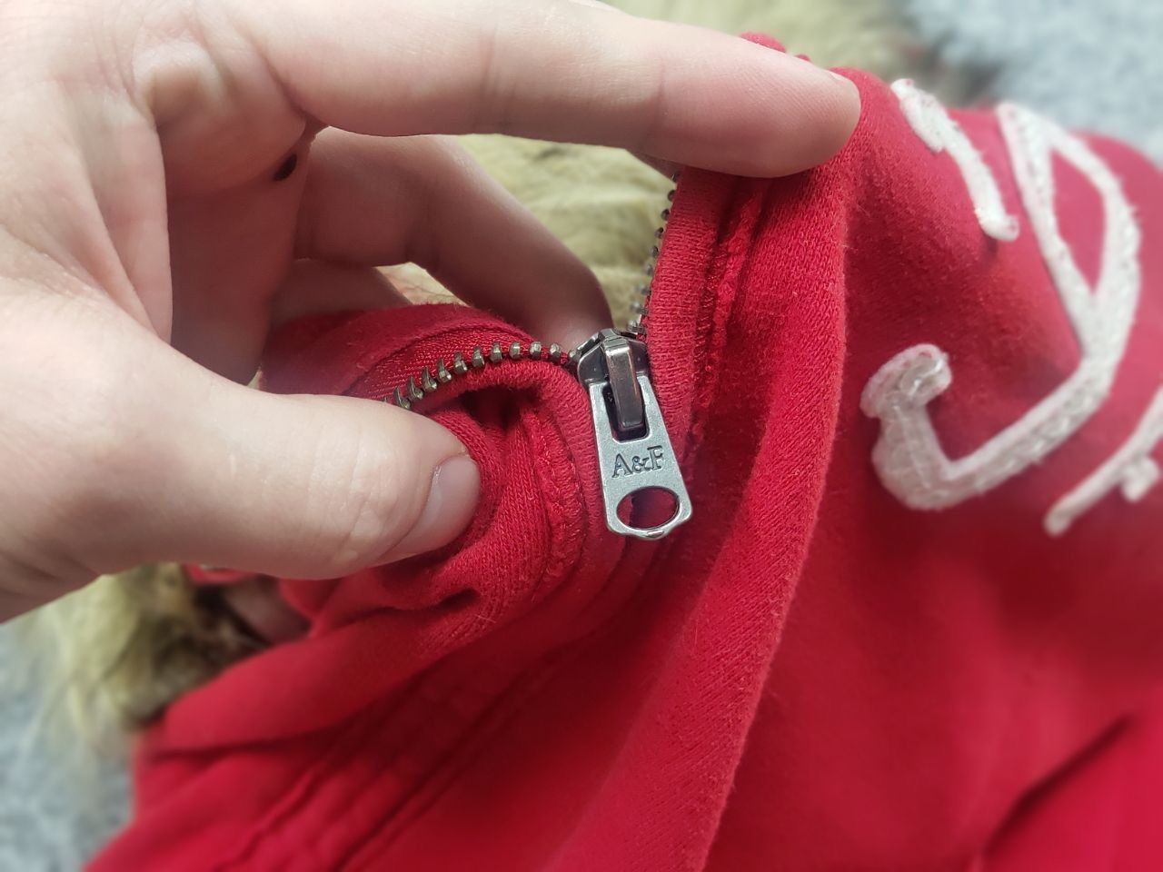 Abercrombie & Fitch Abercrombie Vintage Y2K crazy fur zip Hoodie if six was nine Size US M / EU 48-50 / 2 - 12 Thumbnail
