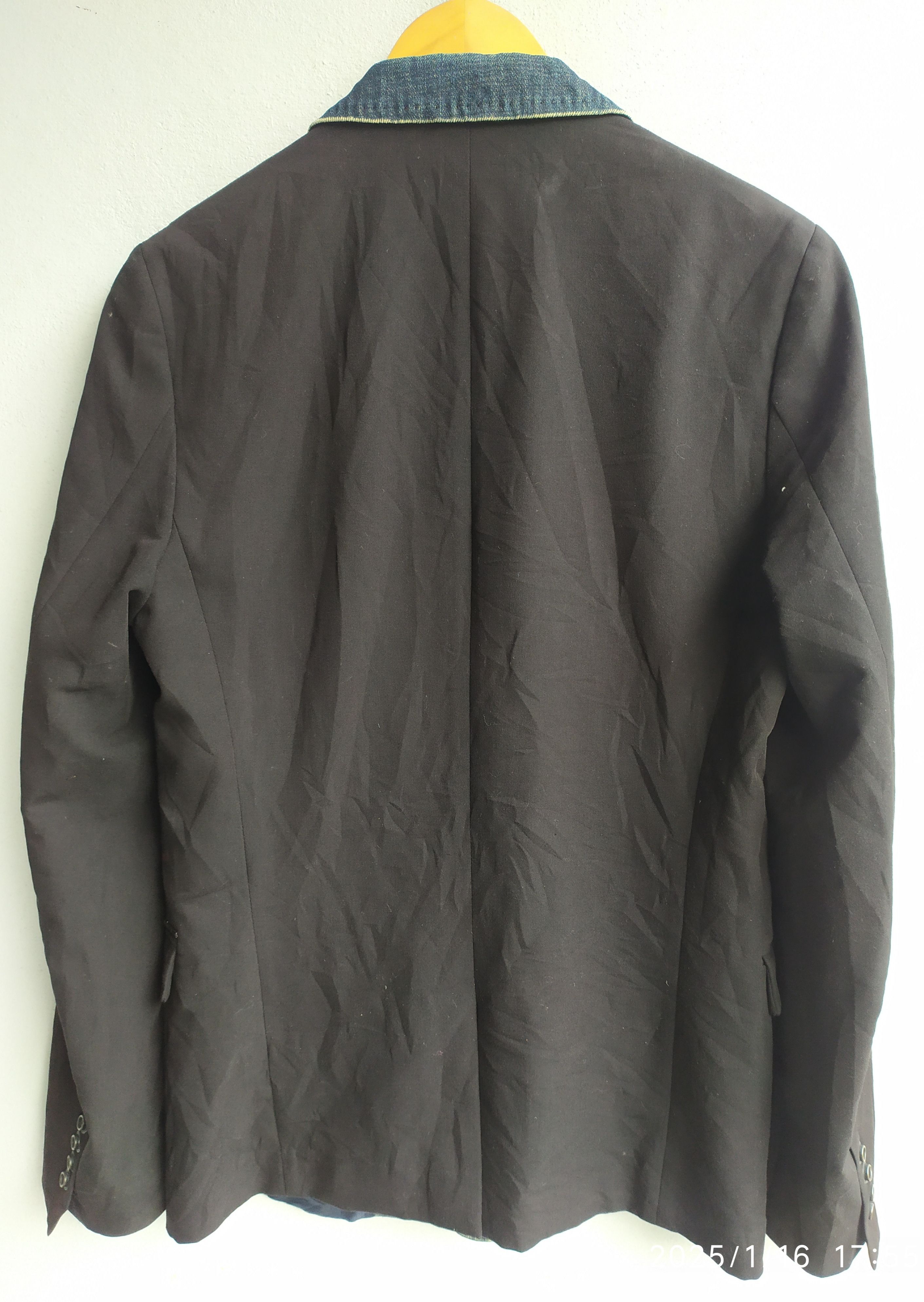 Diesel Diesel denim vintage blazer streetwear Size 46S - 2 Thumbnail