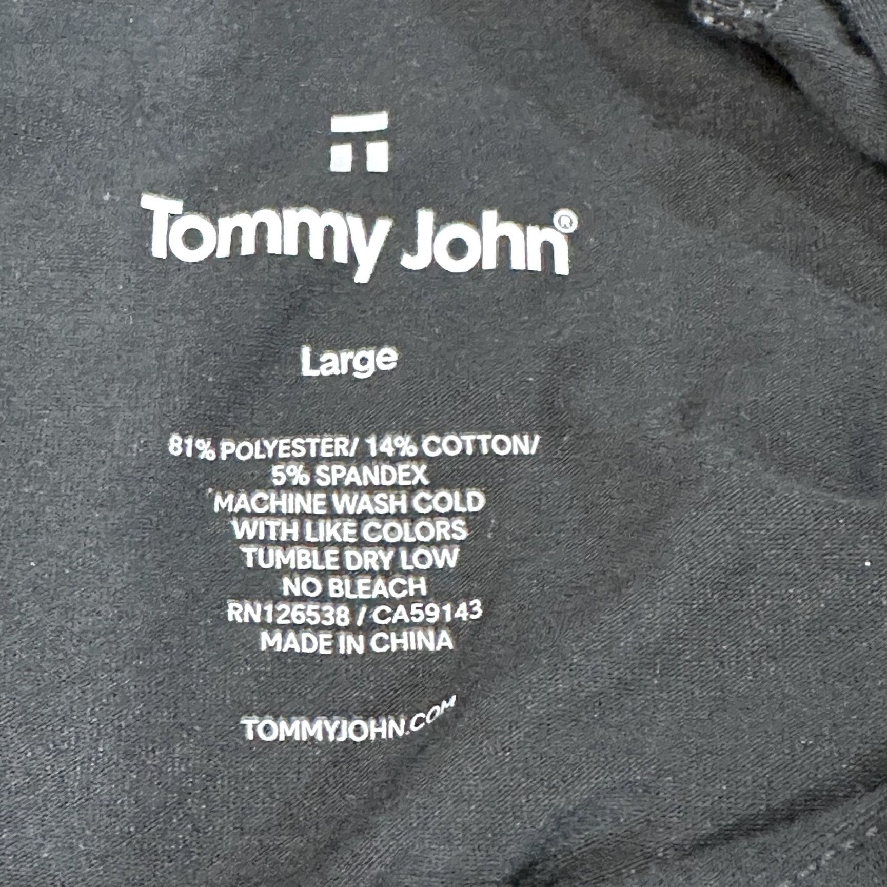 Vintage Tommy John Hoodie Mens L Gray Lightweight Stretch Long Sleeve Zip Pockets Size US L / EU 52-54 / 3 - 6 Thumbnail