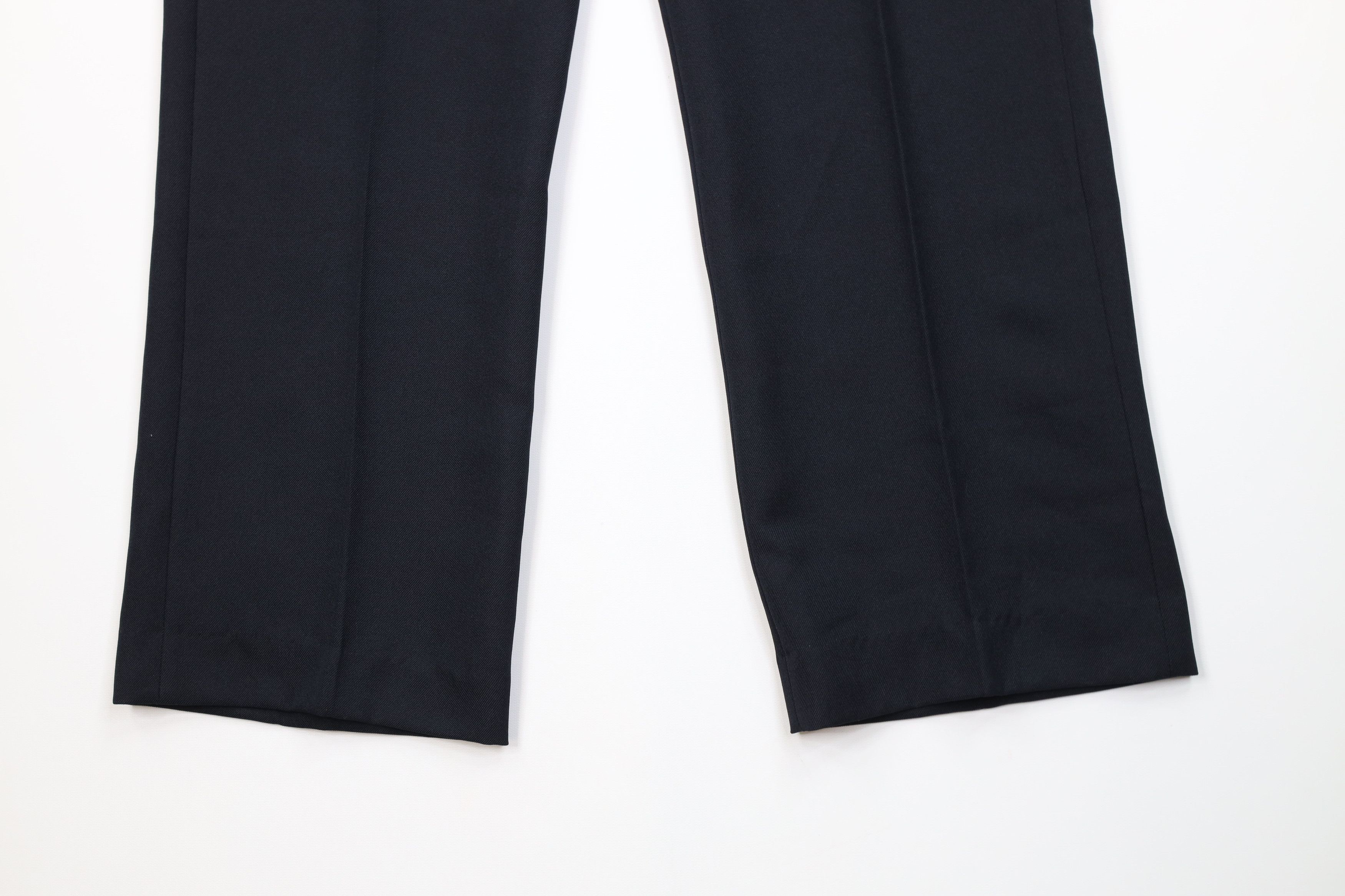 Vintage Deadstock Vintage 90s Streetwear Wide Leg Chino Pants Blue Size US 32 / EU 48 - 4 Thumbnail