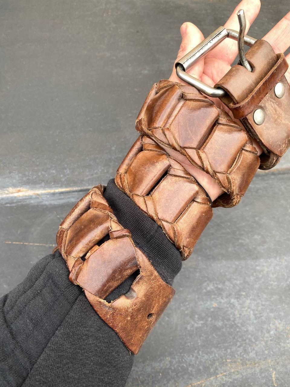 Japanese Brand × Vintage Belt vintage japanese distressed rhinestones simon style Size ONE SIZE - 3 Thumbnail