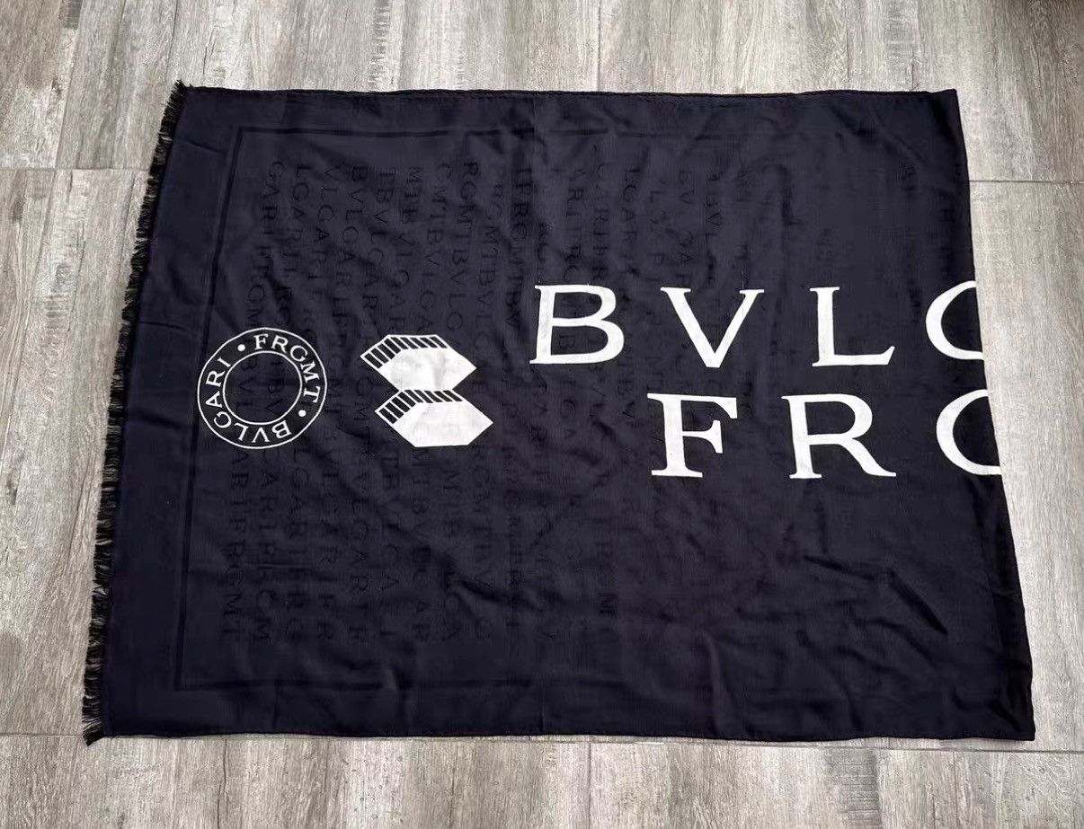 Bvlgari BVLGARI x fragment design (Hiroshi Fujiwara)Silk blend scarf Size ONE SIZE - 1 Thumbnail