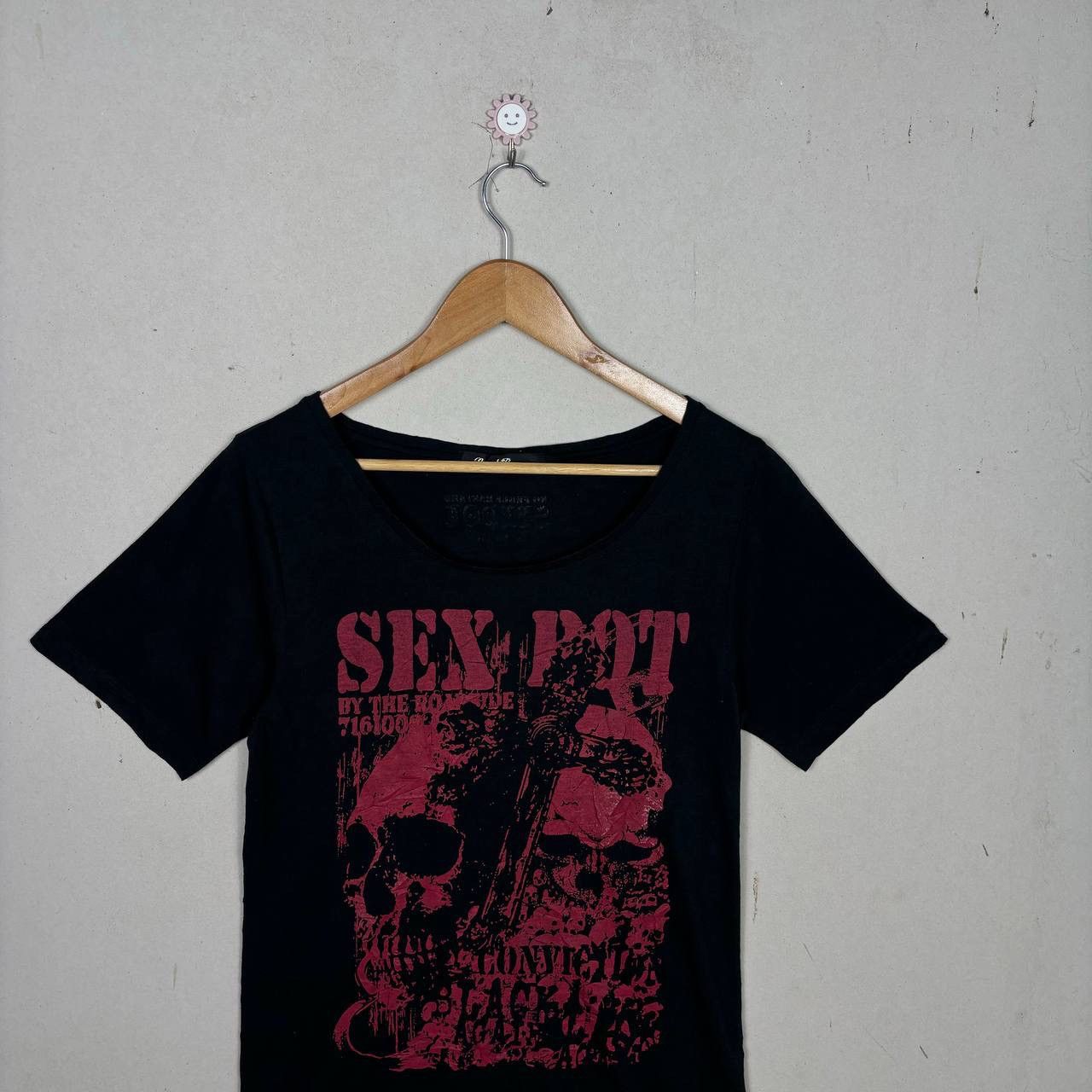 Sex Pot ReVeNGe Sex Pot Revenge Japanese Punk Skull Tee Harajuku Visual Kei Size US S / EU 44-46 / 1 - 3 Thumbnail