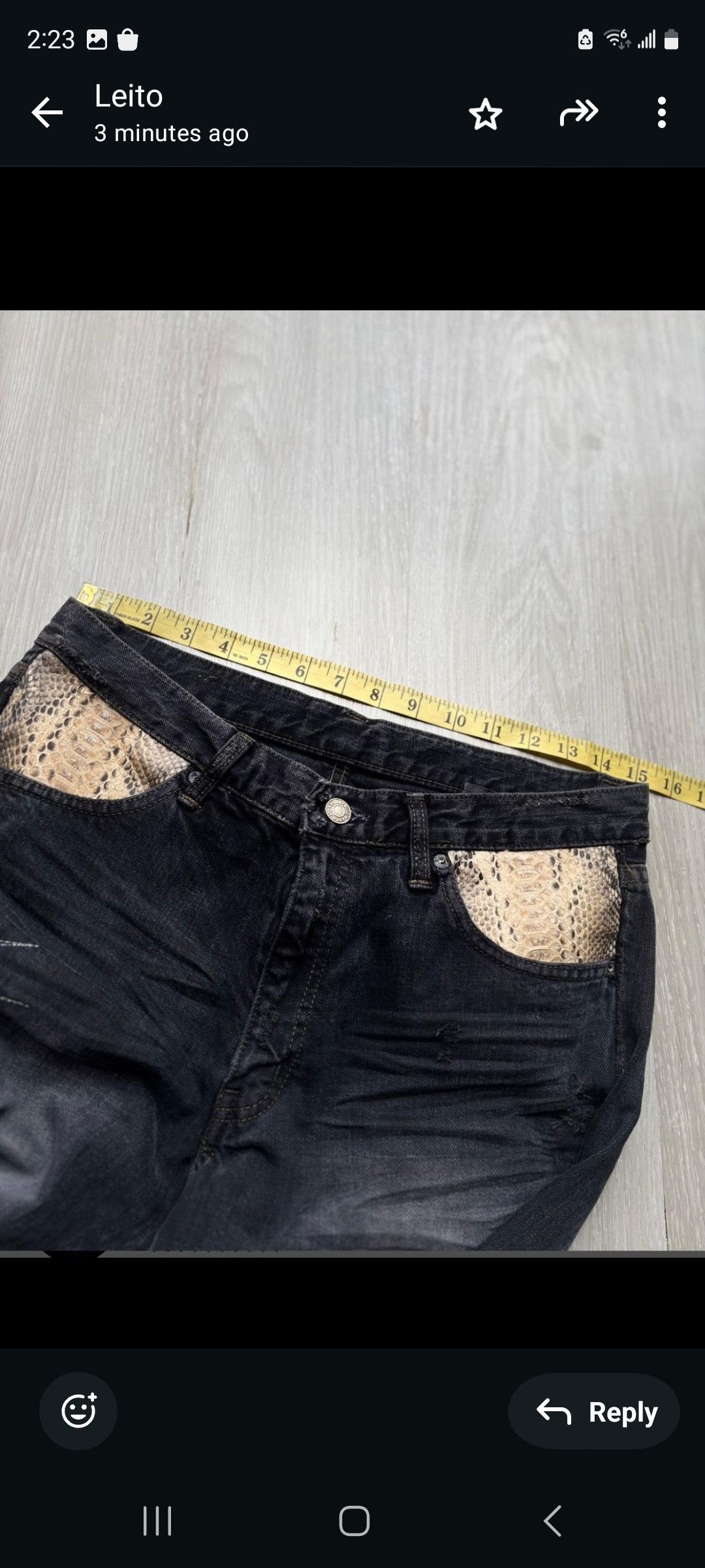 Other Japanese made jeans size 30us Size US 30 / EU 46 - 6 Thumbnail