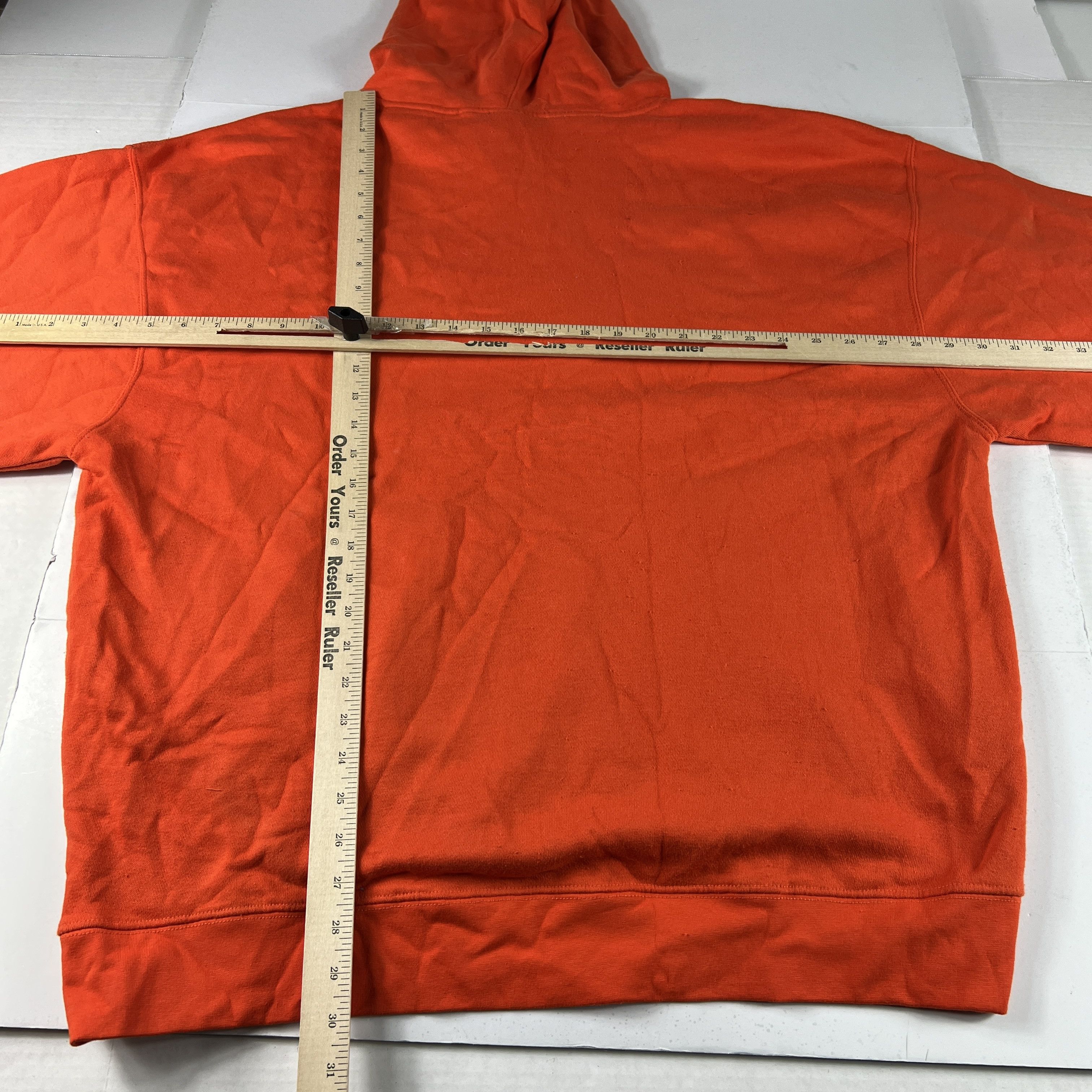 J. America × NCAA Y2K Illinois Fighting Illini Sweatshirt Orange Hoodie Size US XXL / EU 58 / 5 - 10 Thumbnail