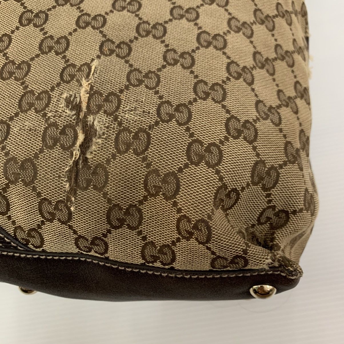 Gucci Authentic Gucci Monogram Small Tote Bag Size ONE SIZE - 7 Thumbnail