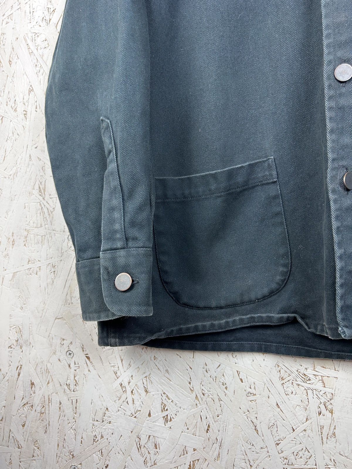 Schnaydermans Schnaydermans Overdyed Overshirt Grey Size L Size US L / EU 52-54 / 3 - 4 Thumbnail