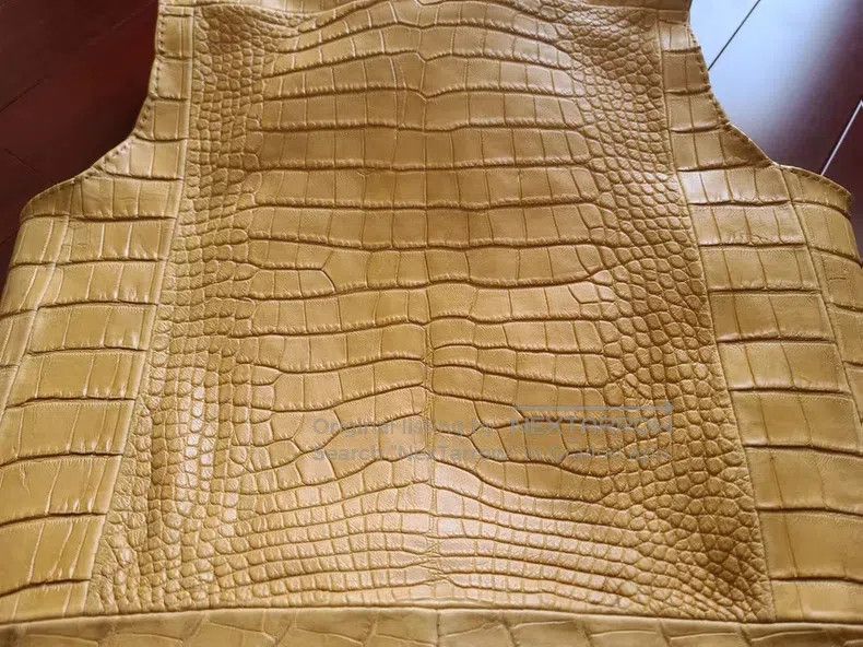 Brioni Brioni Golden bay crocodile whole skin vest Size US XL / EU 56 / 4 - 6 Thumbnail