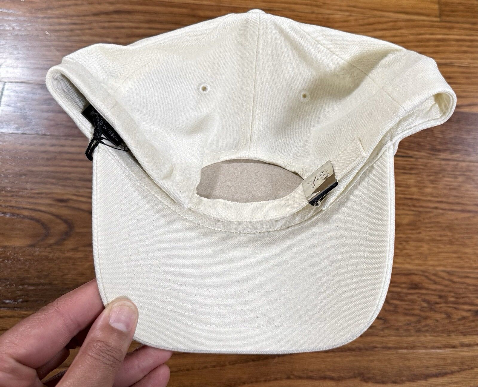 Adidas × Y-3 Y-3 Yohji Yamamoto Y3 Classic Logo Cap Cream White NWT Size ONE SIZE - 4 Thumbnail