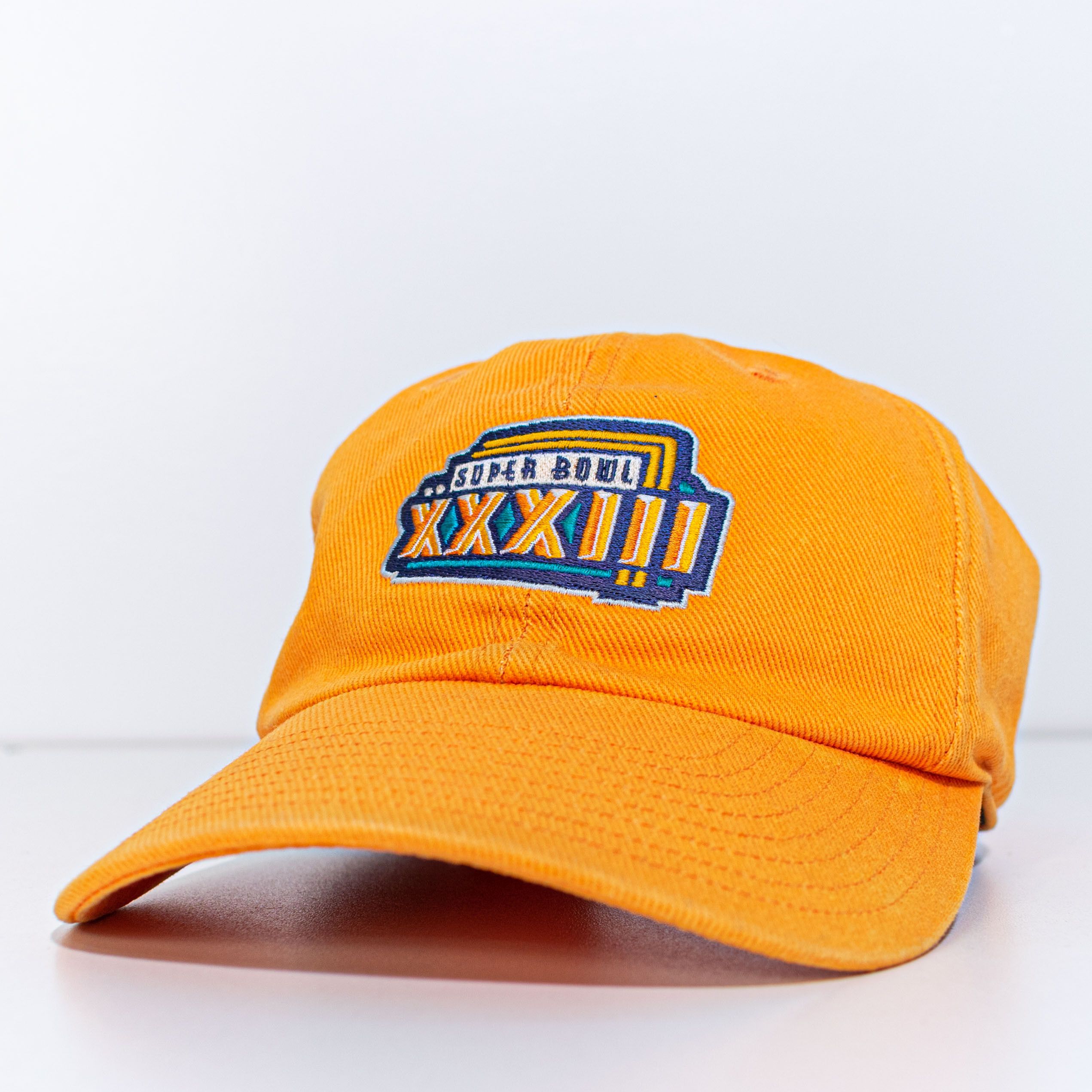 Nike 1999 Super Bowl XXXII Nike Swoosh Hat Strap Back VTG Size ONE SIZE - 1 Thumbnail