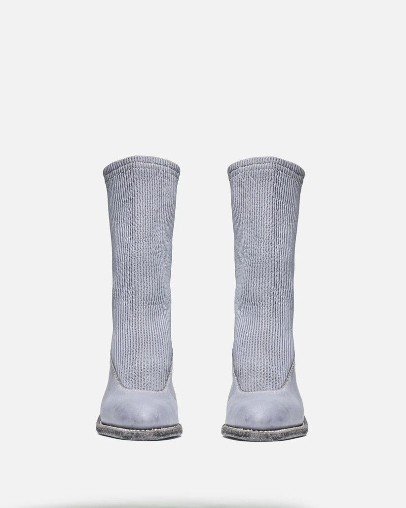 Guidi o1s1v1r1oon0825 Mn06e Kangaroo Leather High Heel in Grey Size US 9 / IT 39 - 2 Thumbnail